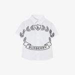 Burberry Çocuk Beyaz Gömlek