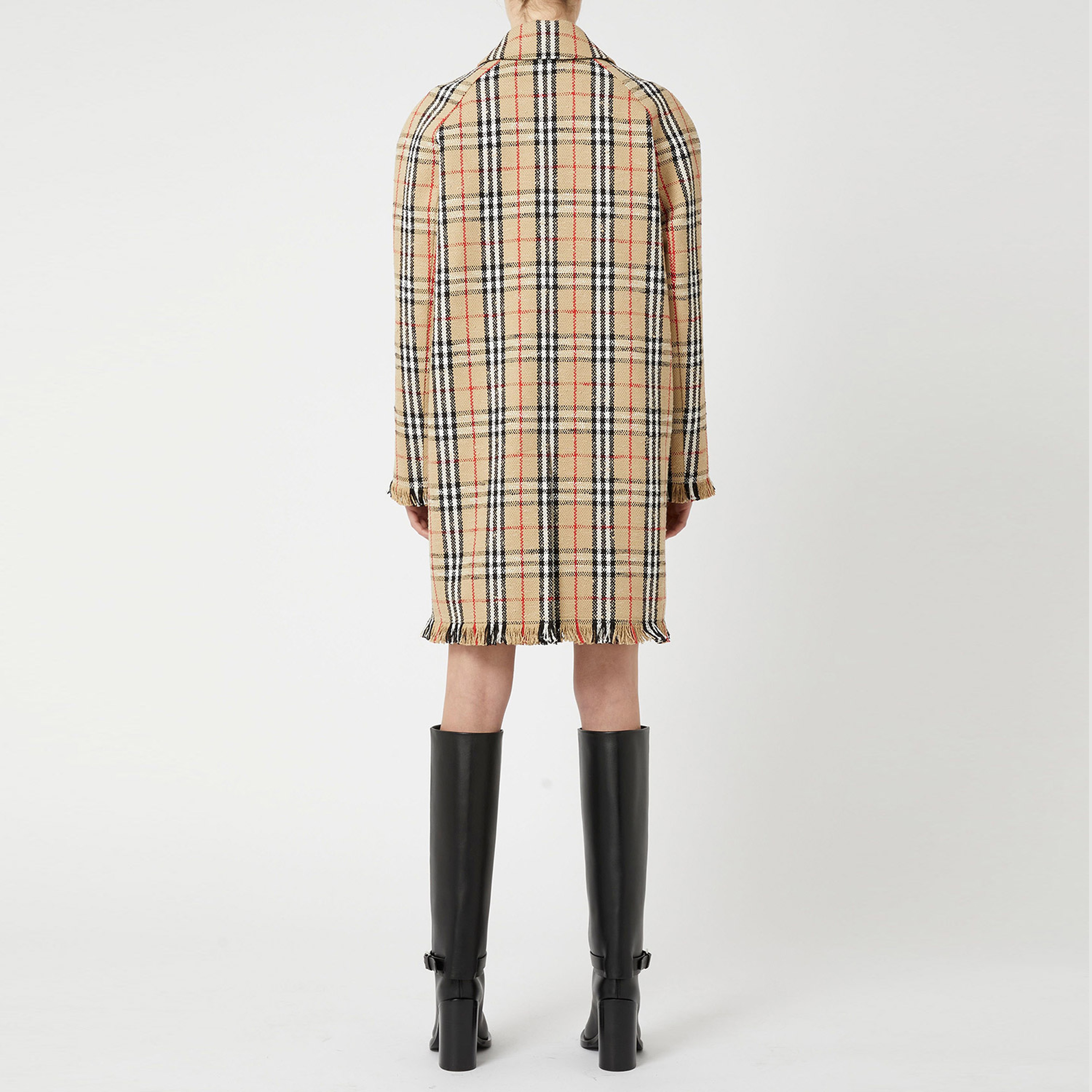 Burberry Kadın Bej Mont