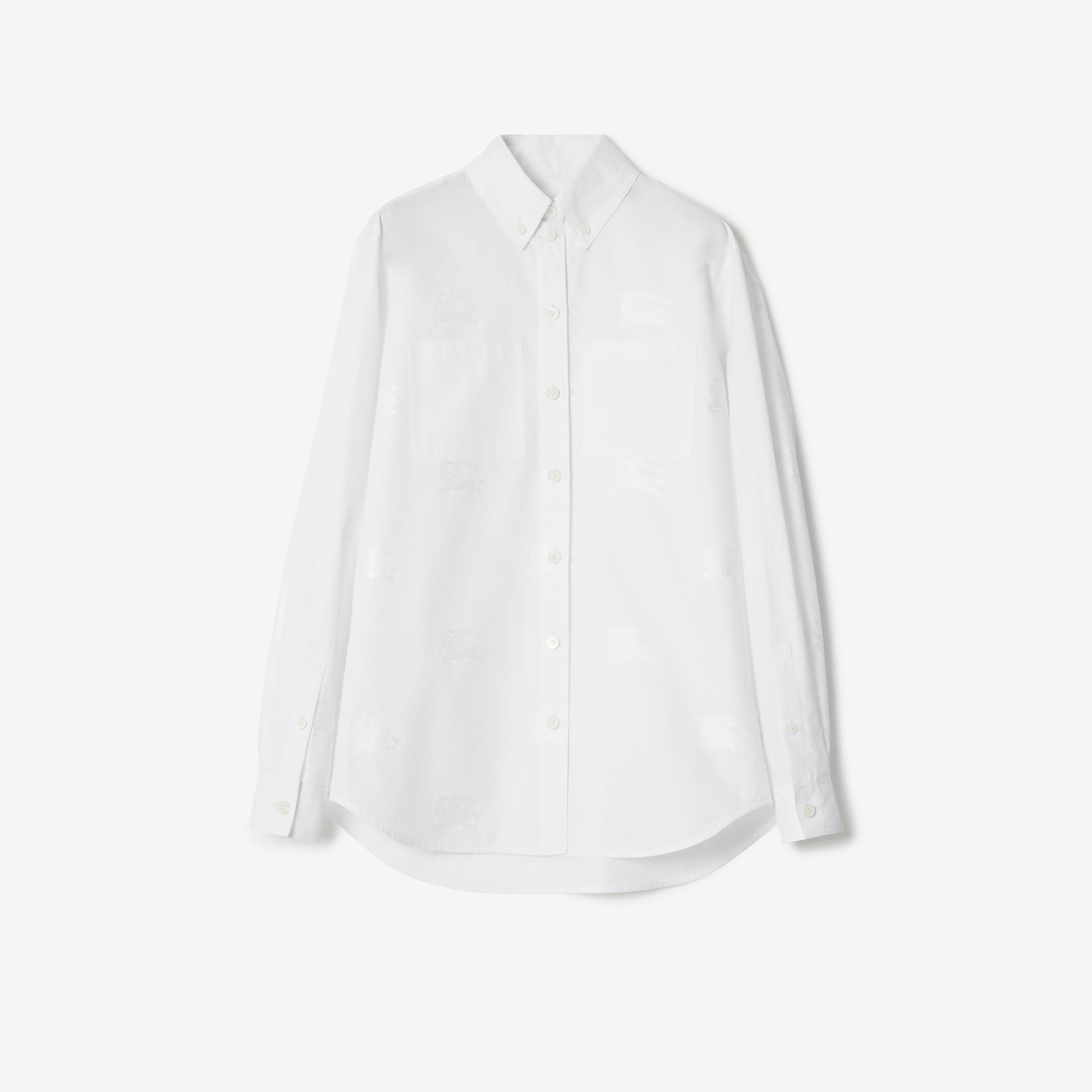 Burberry Kadın Beyaz Gömlek