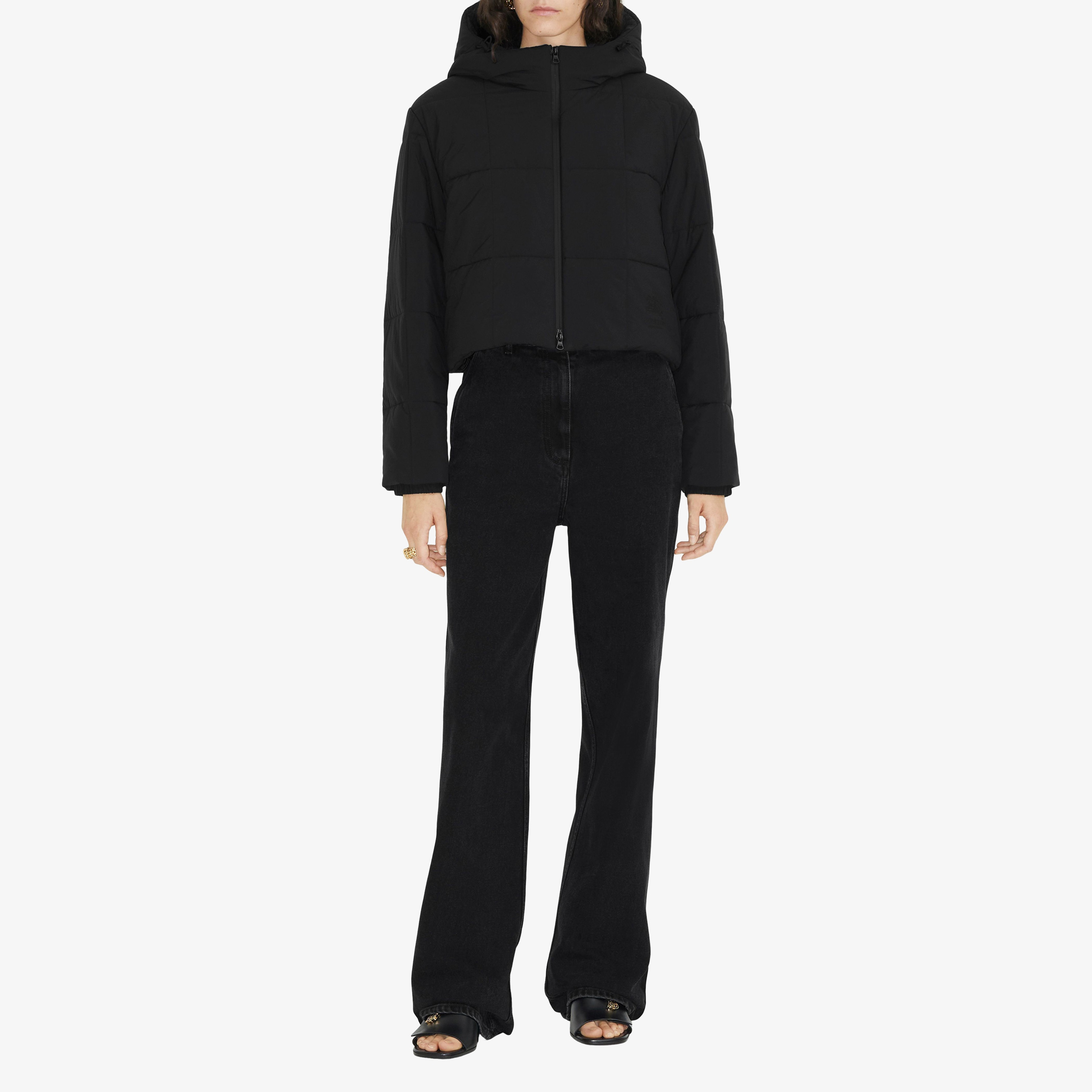 Burberry Kadın Siyah Mont