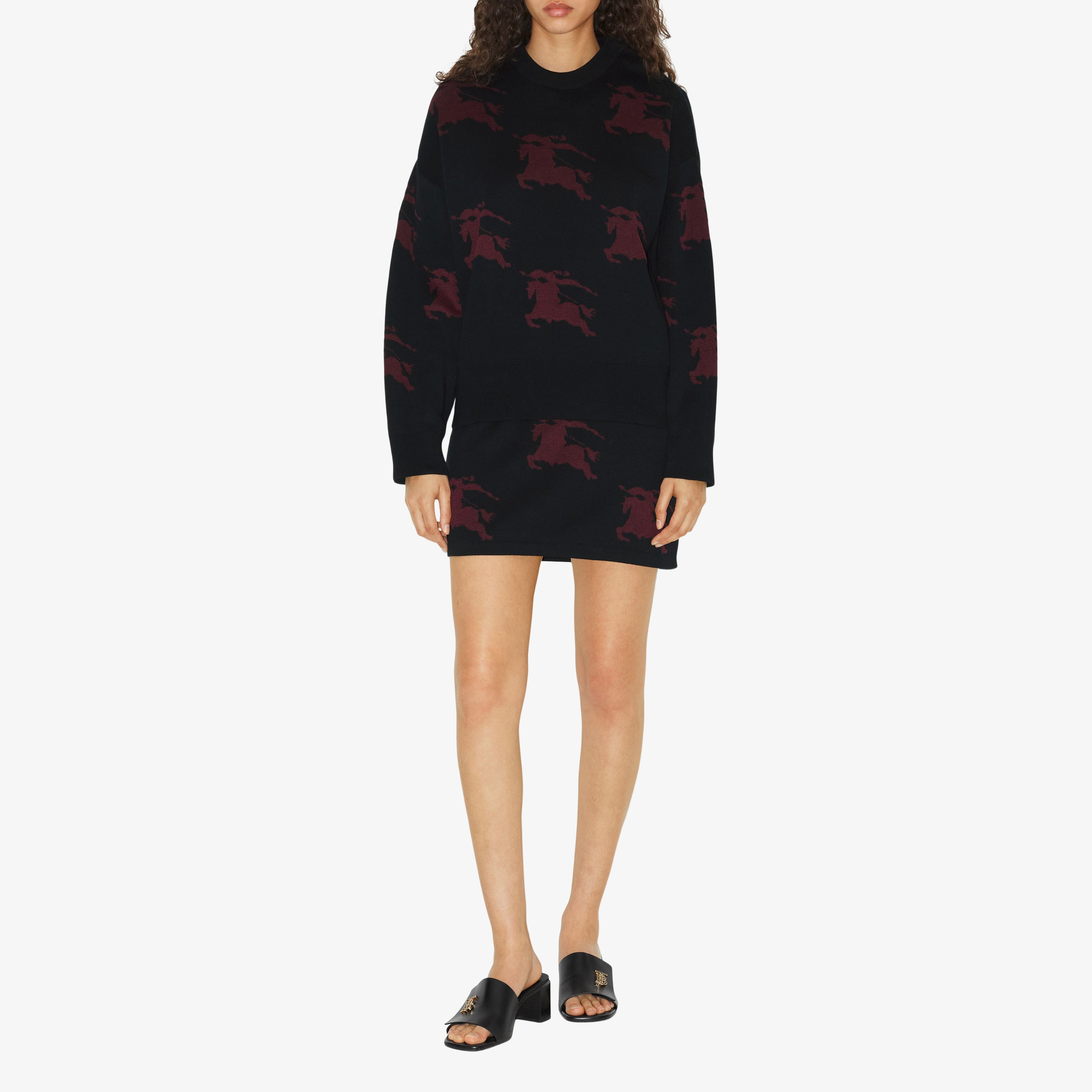 Burberry Kadın Siyah Triko