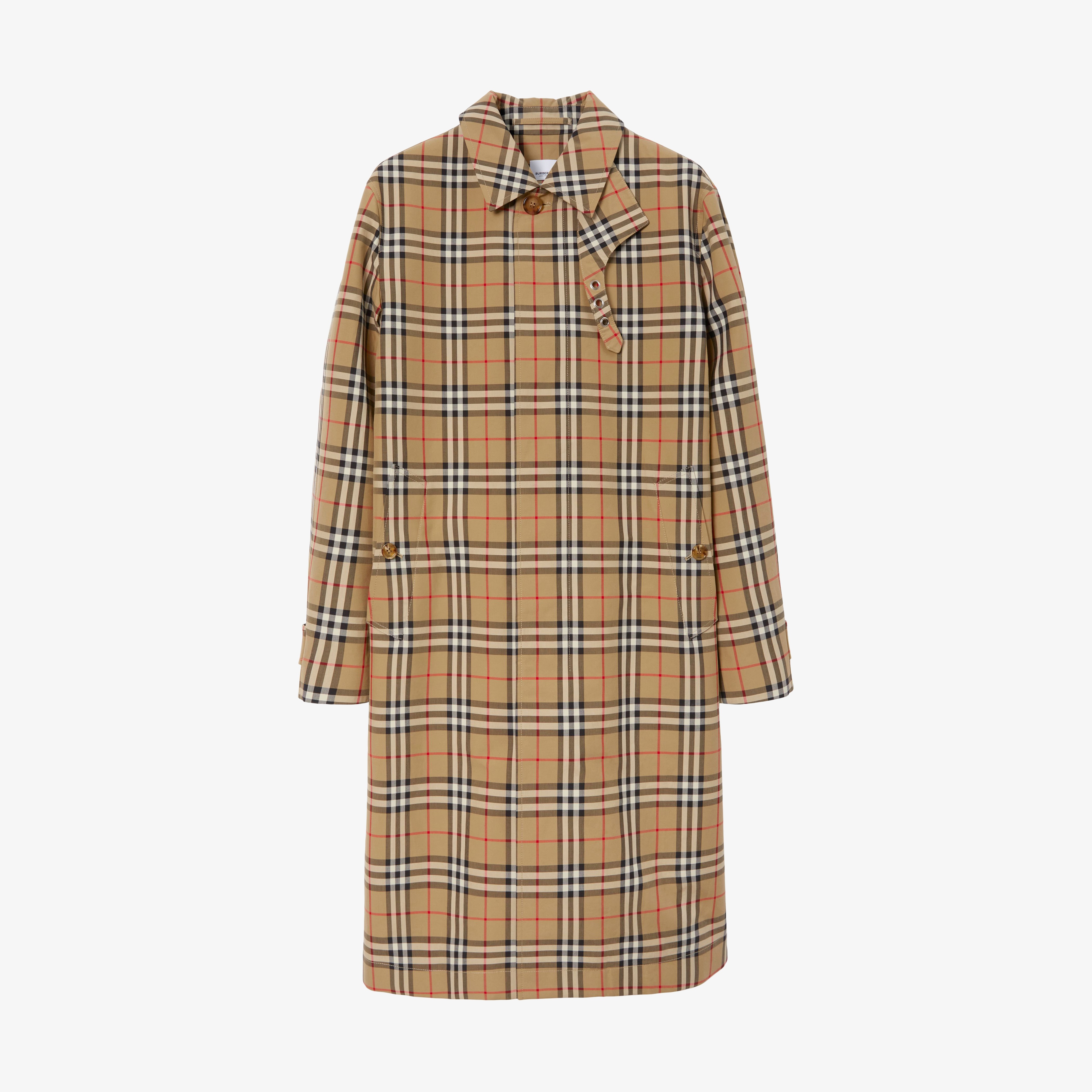 Burberry Erkek Bej Pardesu