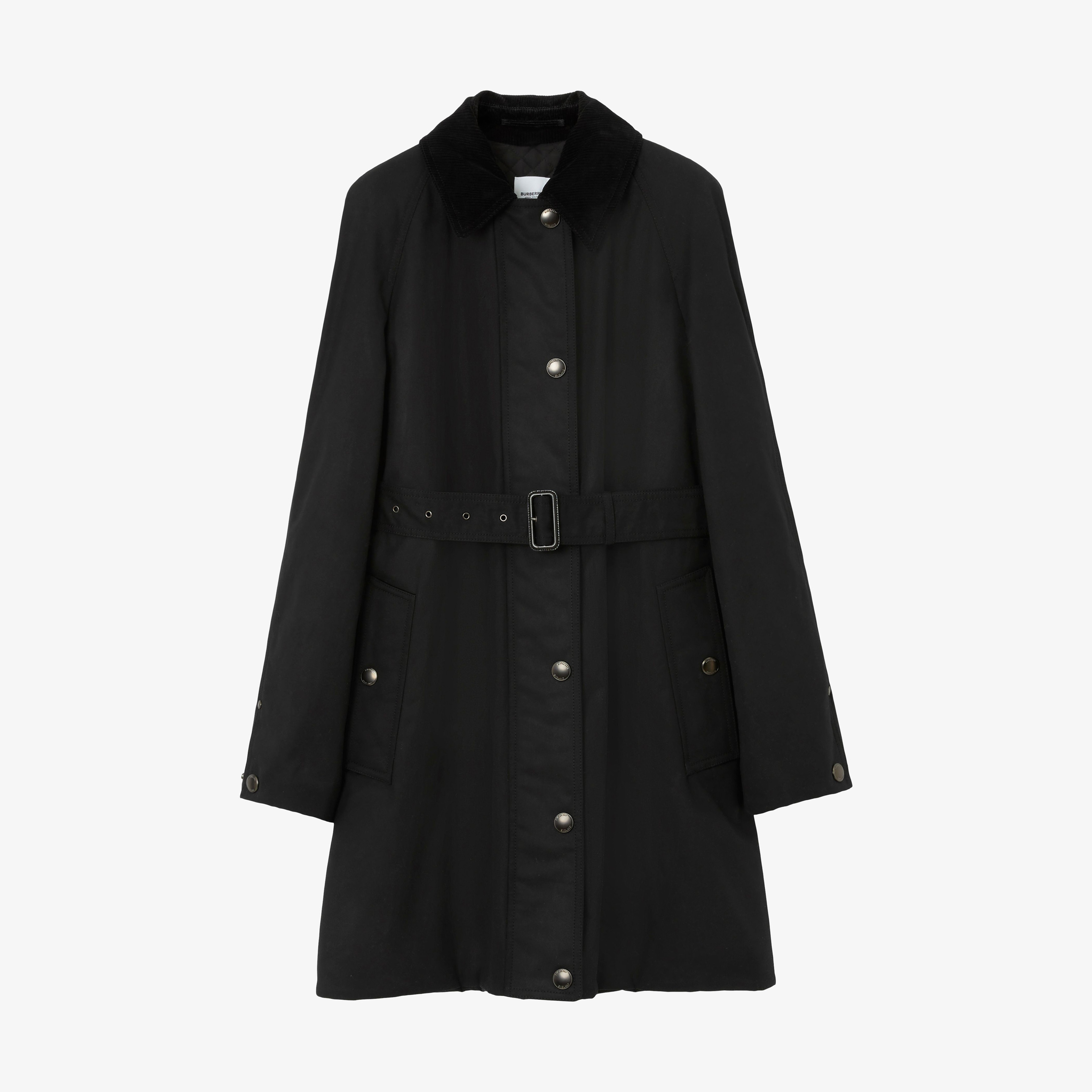 Burberry Kadın Siyah Pardesu