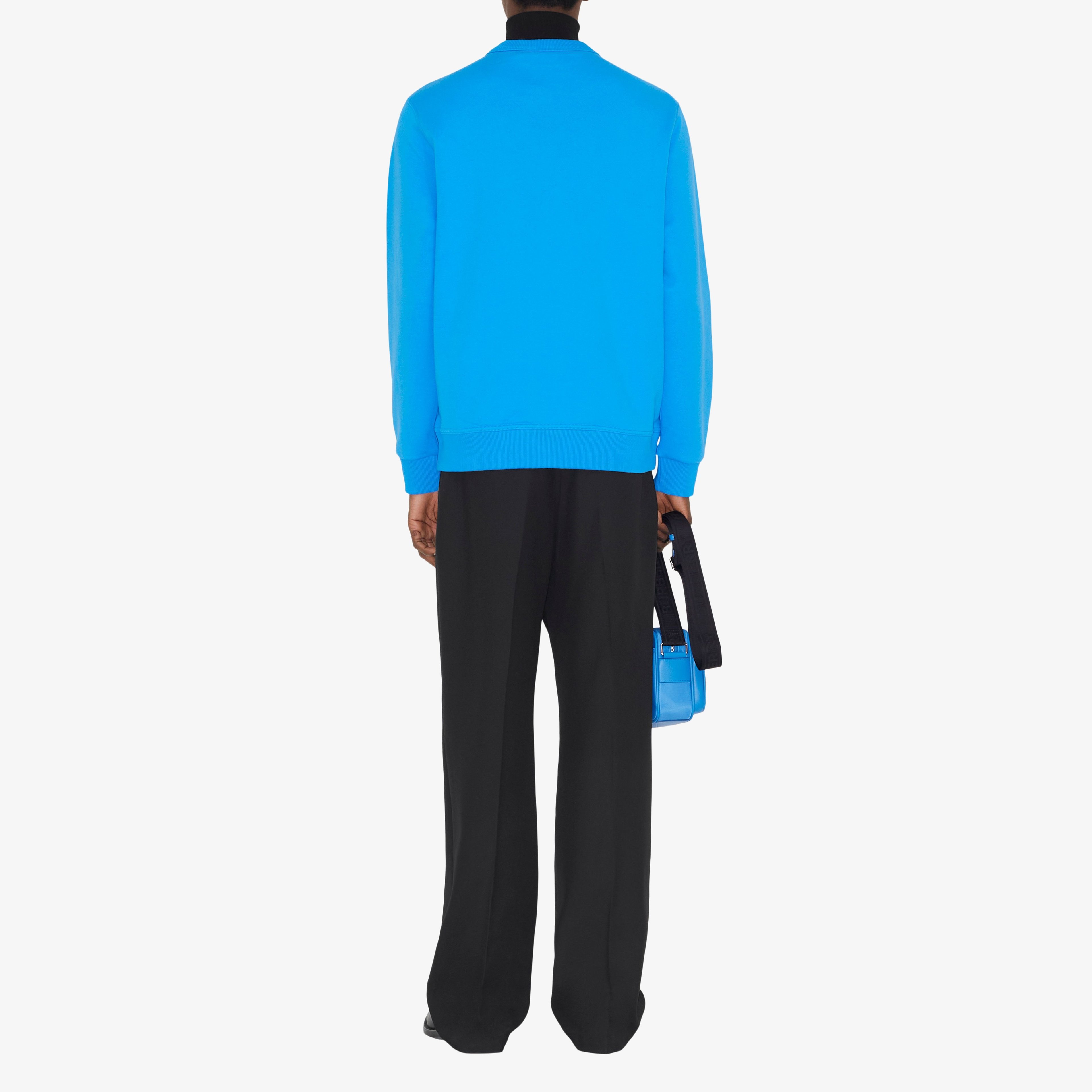 Burberry Erkek Mavi Sweatshirt