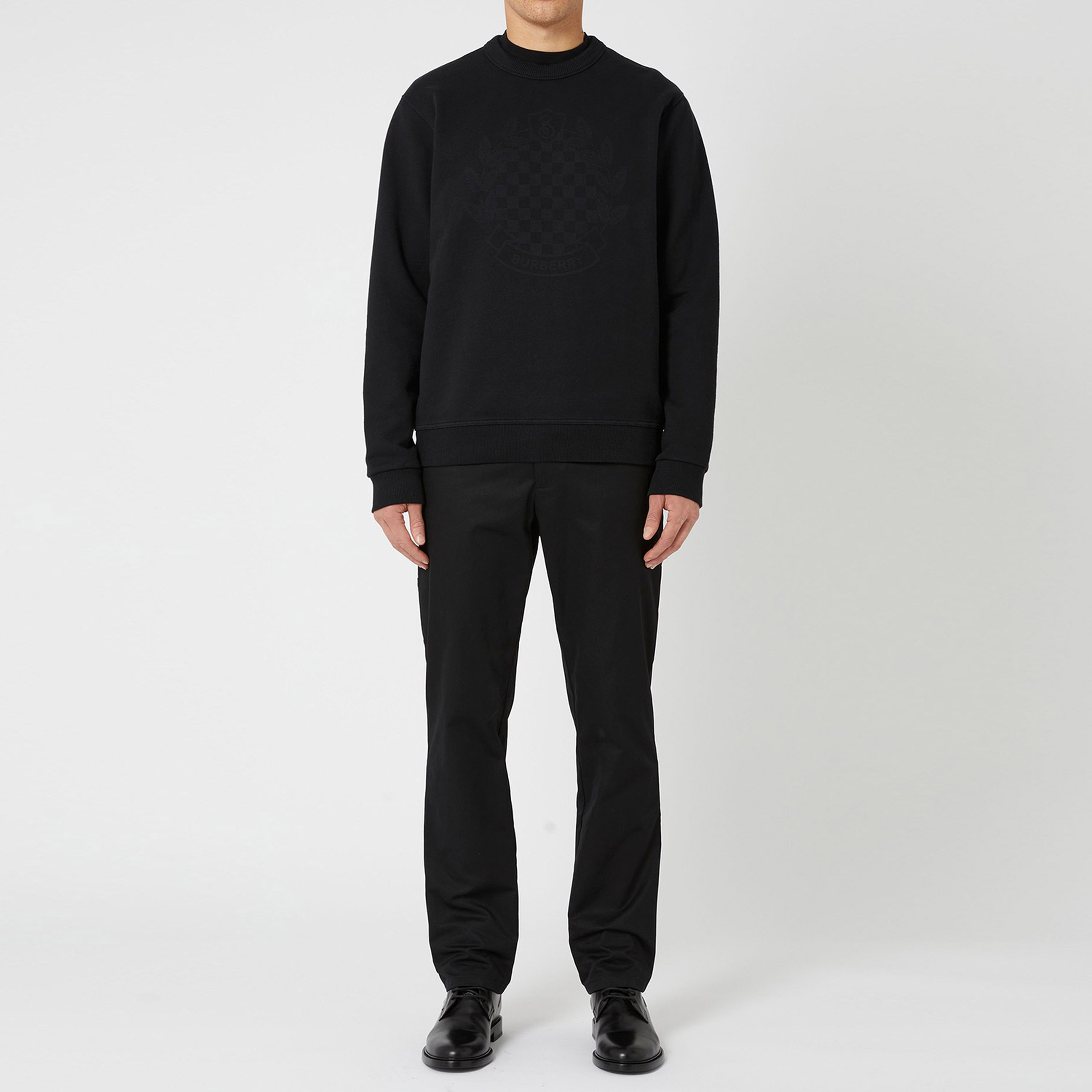 Burberry Erkek Siyah Sweatshirt