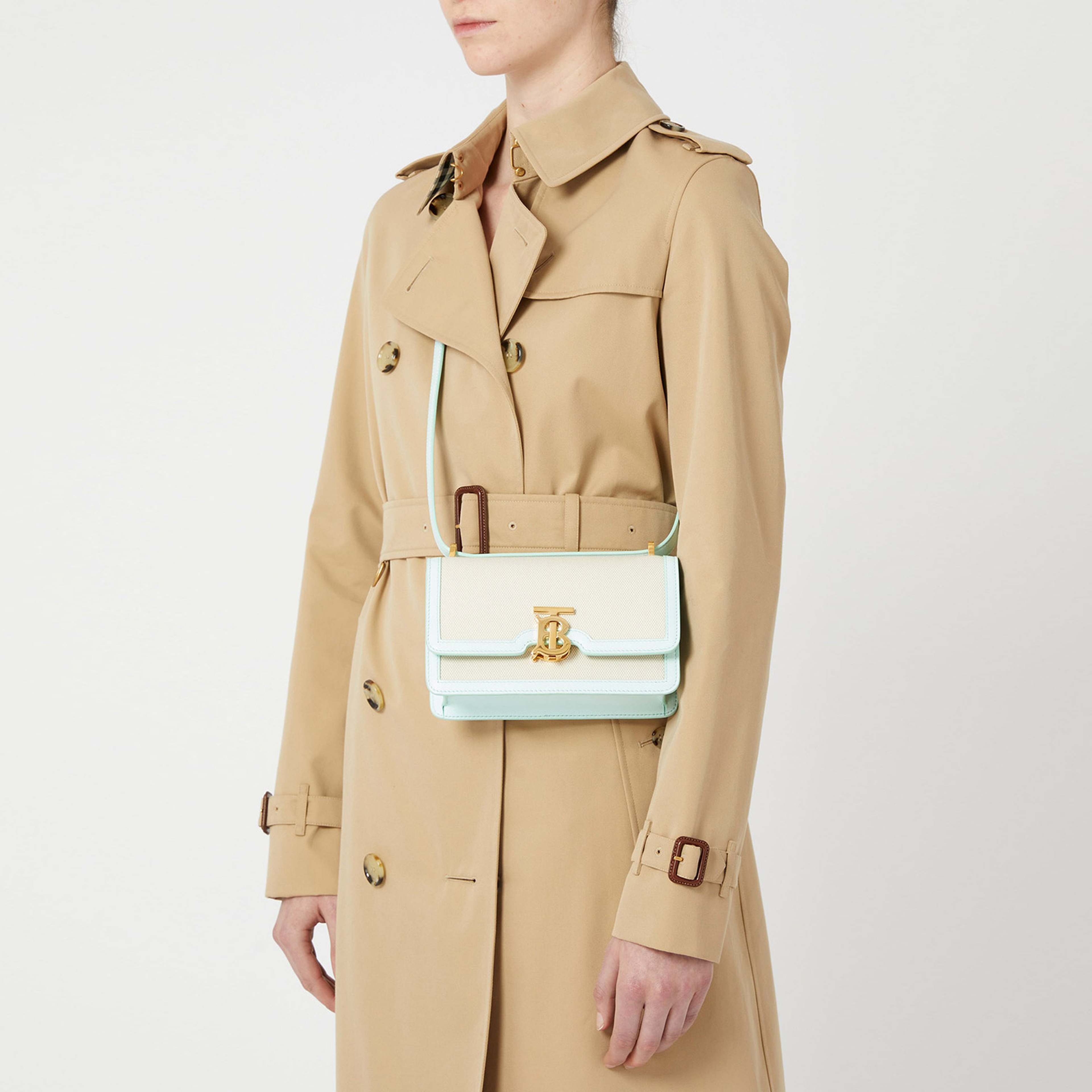 Burberry Unisex Mavi Çanta