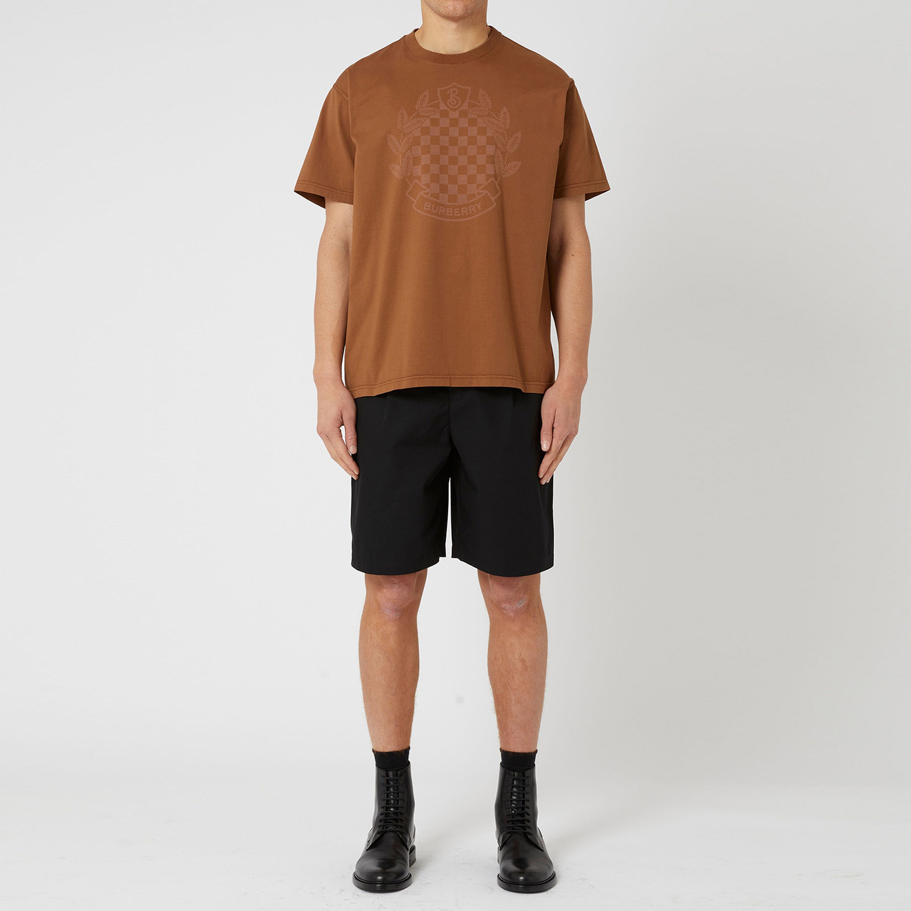 Burberry Erkek Kahverengi T-Shirt