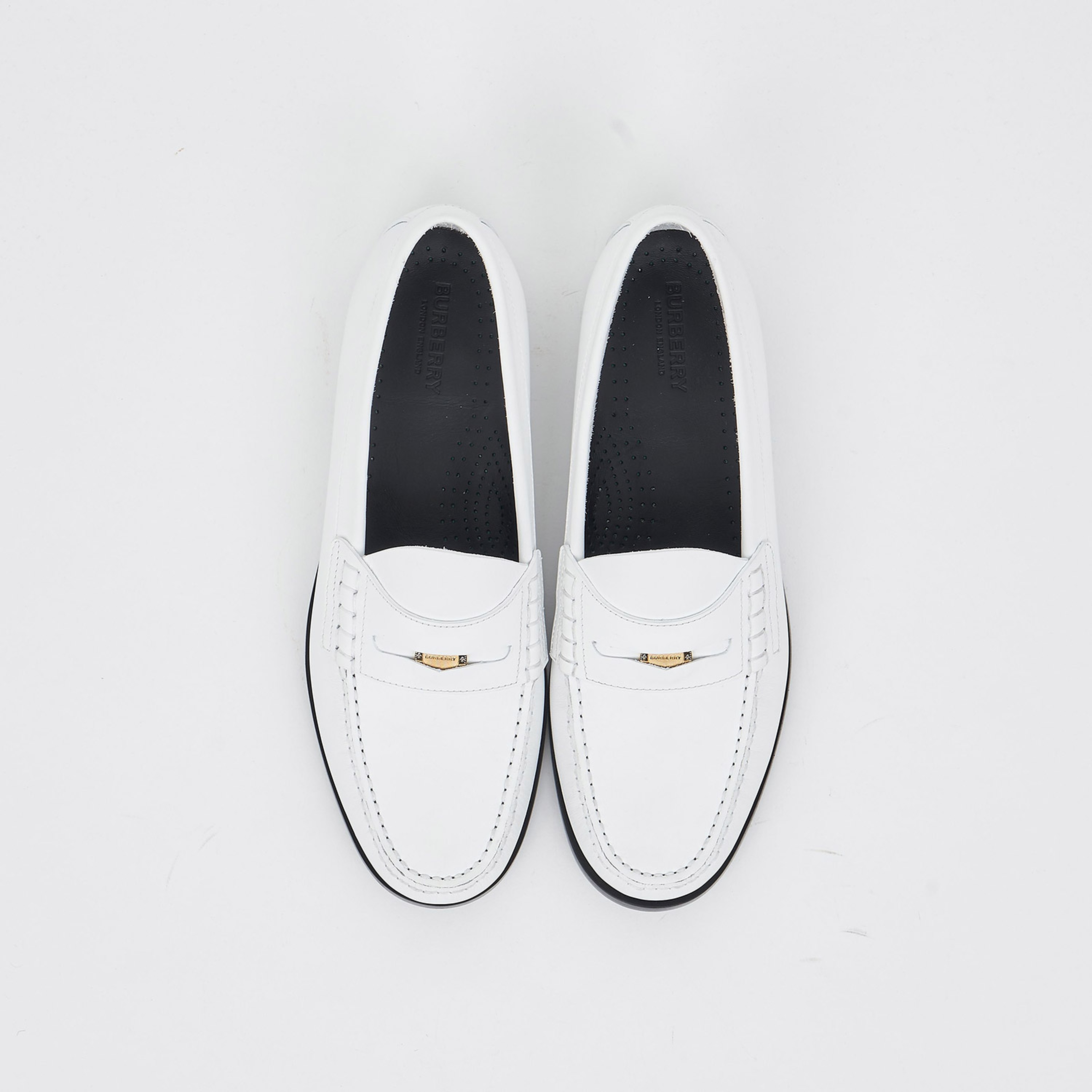 Burberry Unisex Beyaz Ayakkabı