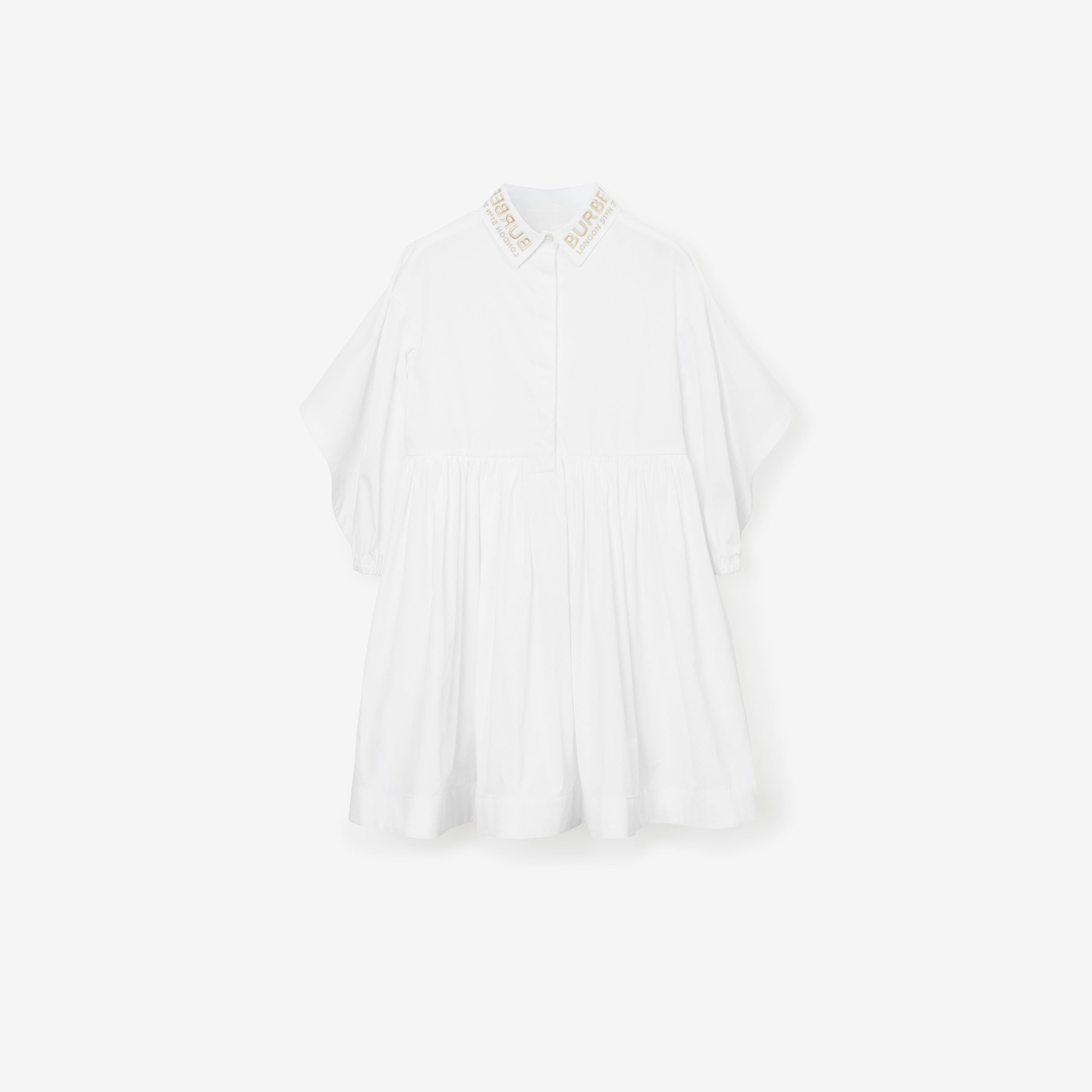 Burberry Çocuk Beyaz Elbise