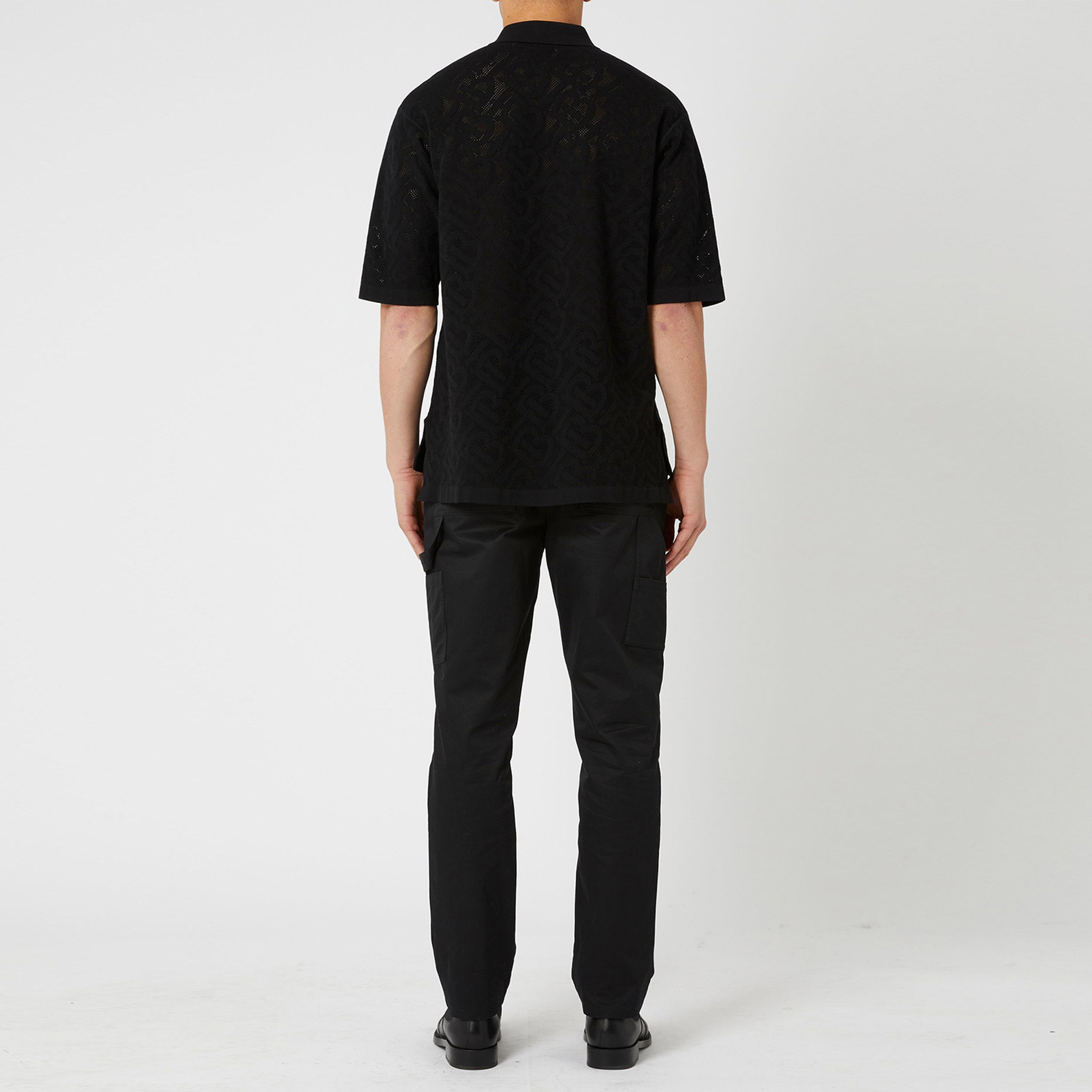 Burberry Erkek Siyah Triko