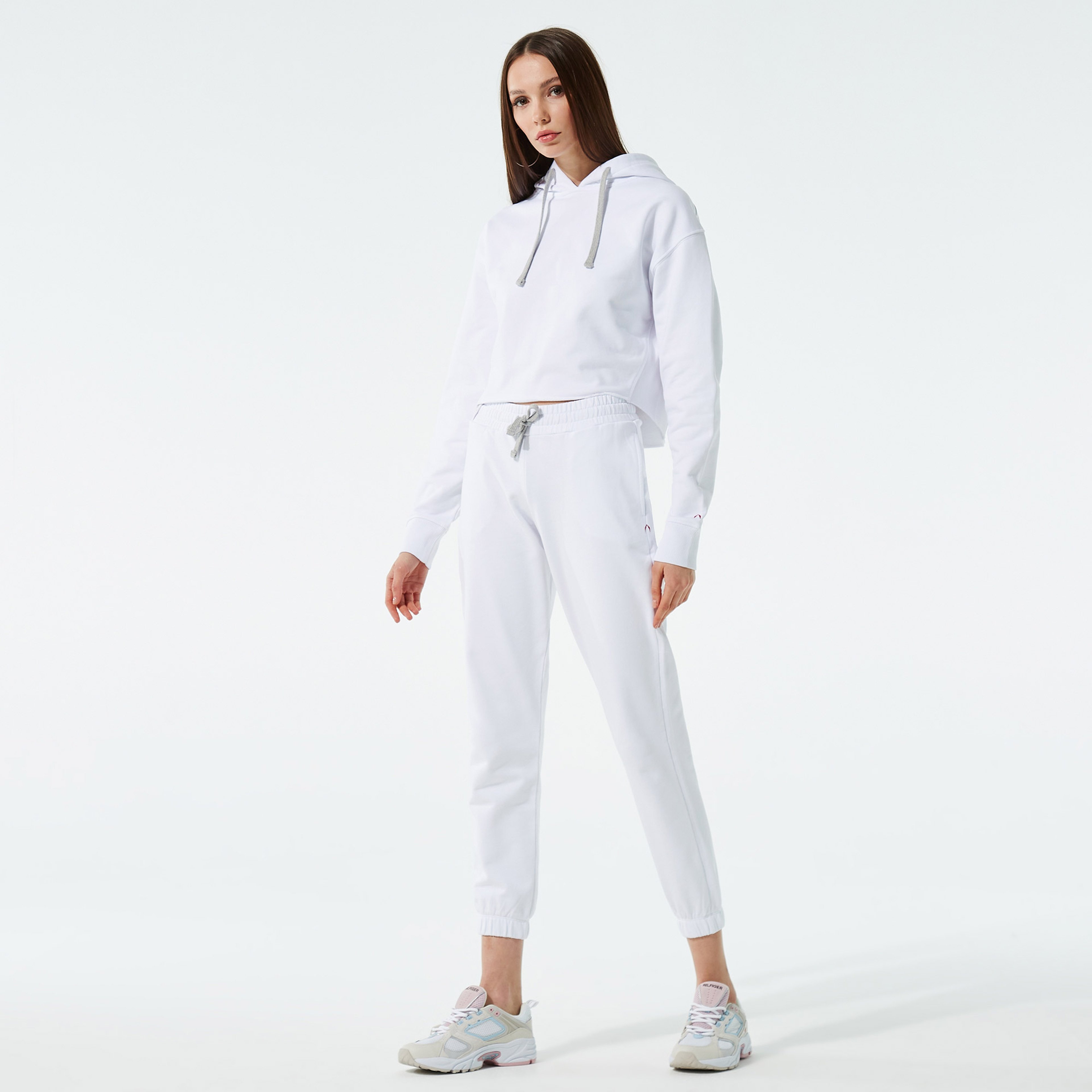 The Stay Line Lumi Kadın Beyaz Hoodie