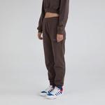 Fifty Pieces Classic Kadın Kahverengi Crop Sweatshirt