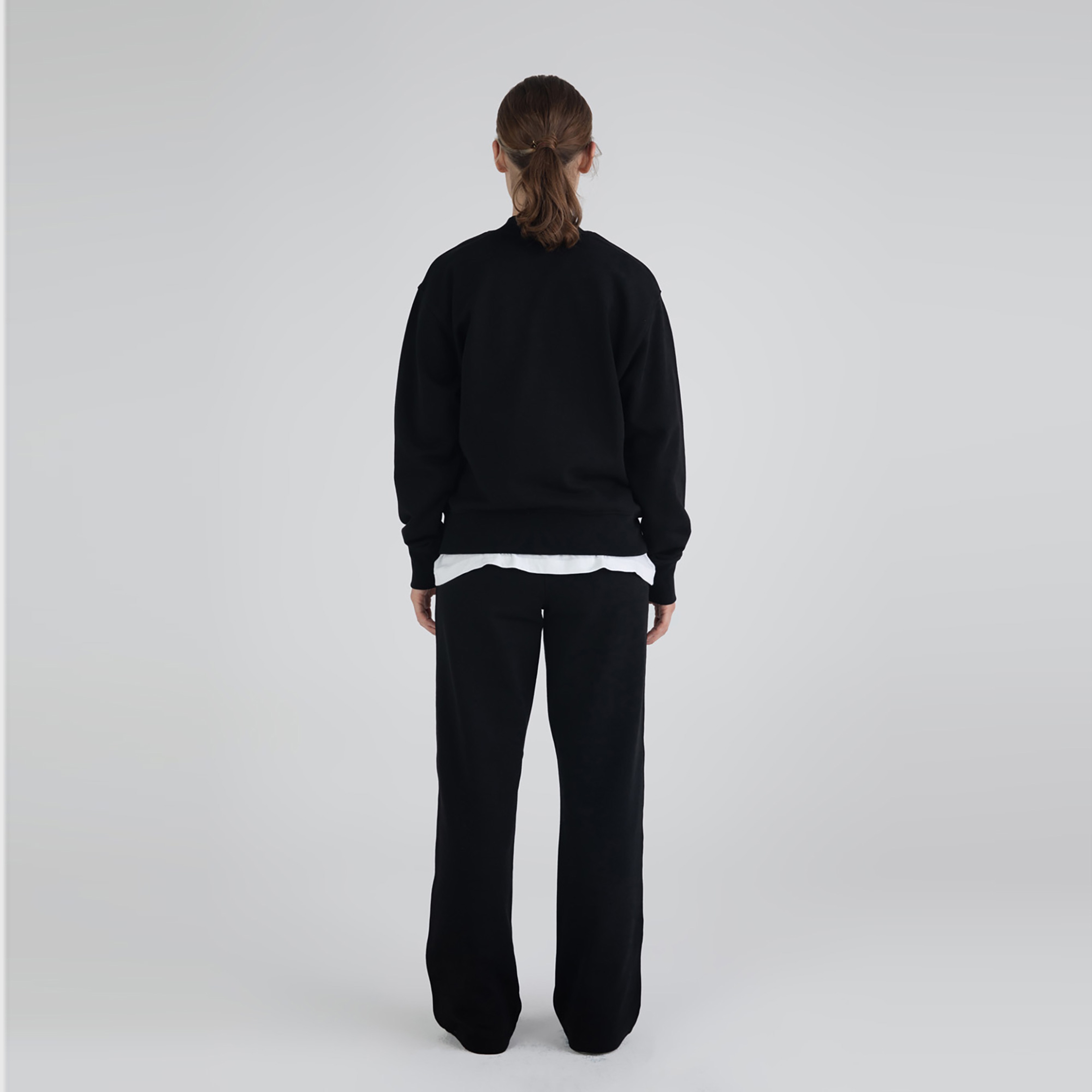 Fifty Pieces Classic Kadın Siyah Sweatshirt