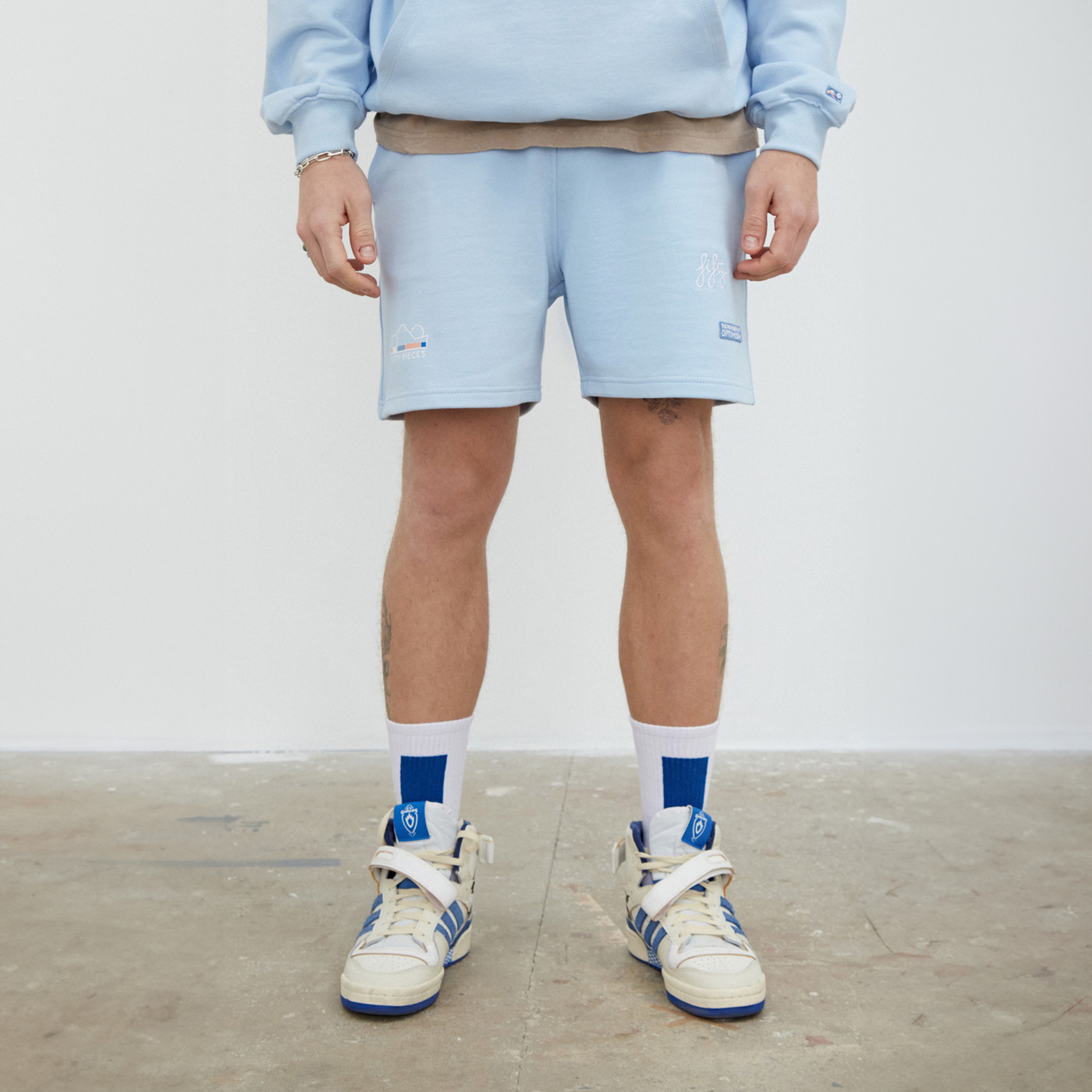 Fifty Pieces Classic Erkek Mavi Şort