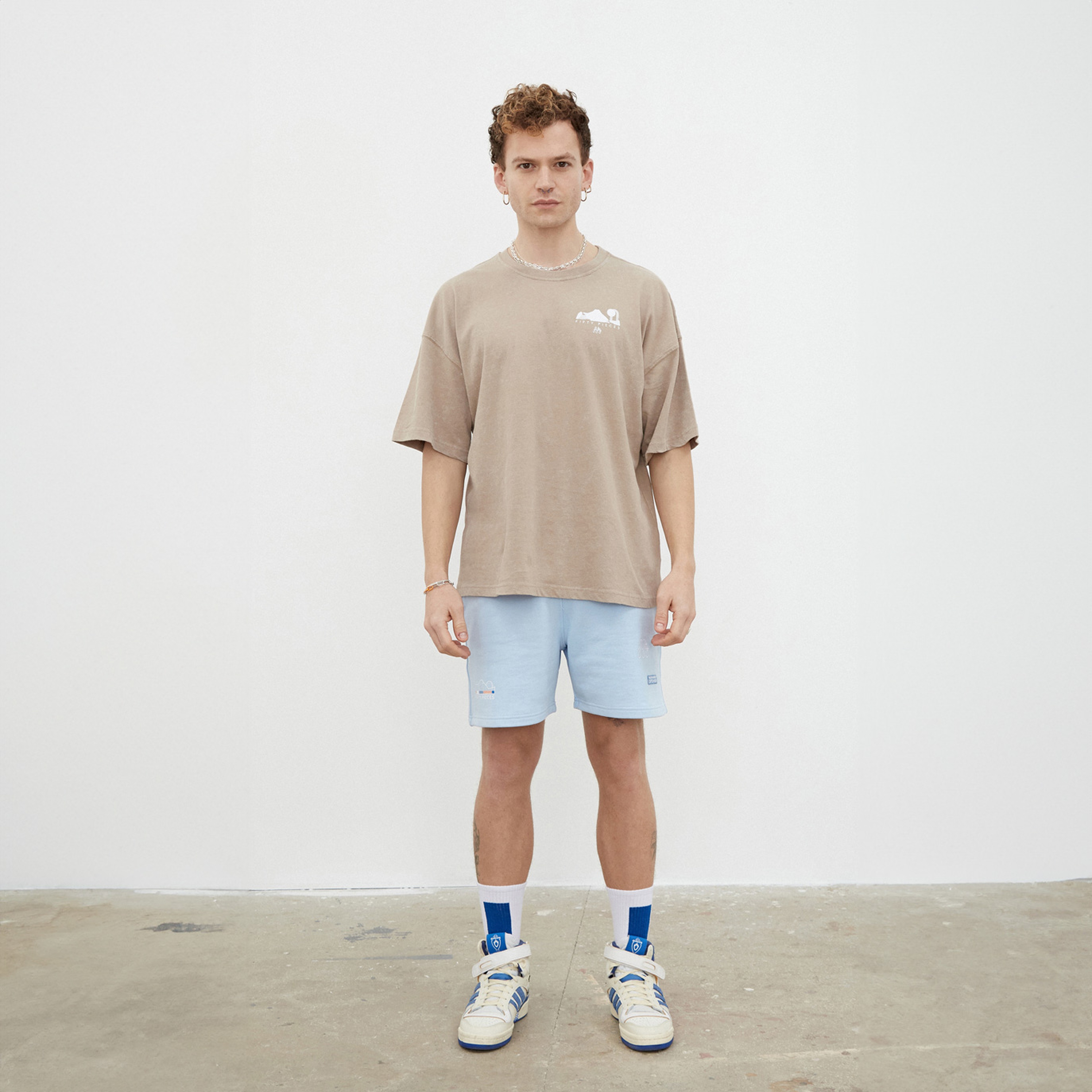 Fifty Pieces Classic Erkek Mavi Şort