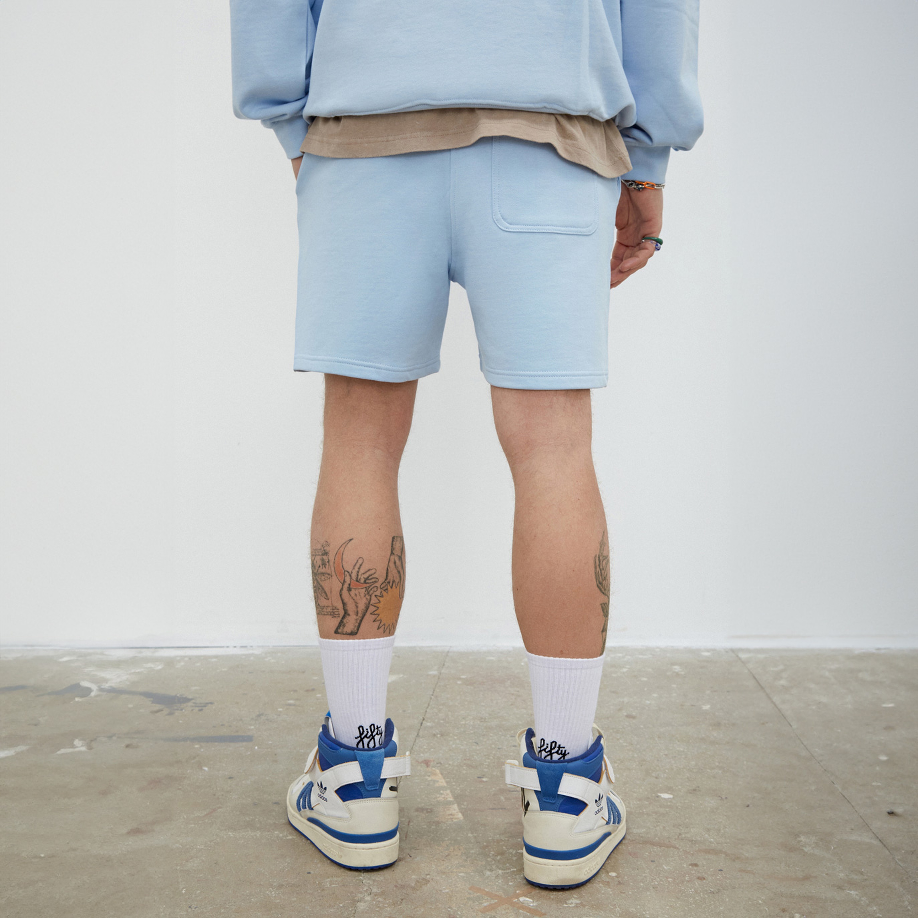 Fifty Pieces Classic Erkek Mavi Şort