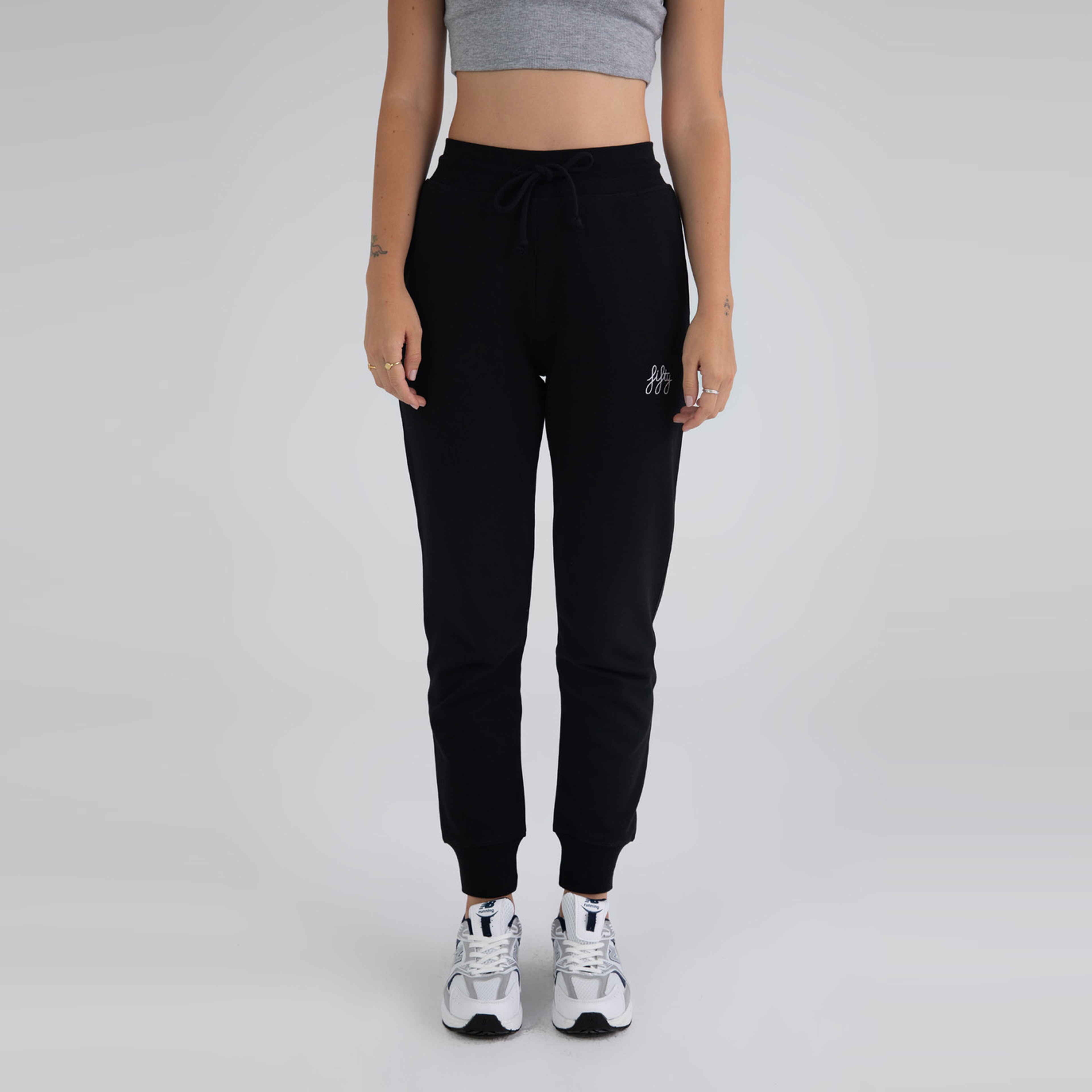 Fifty Pieces Favorite Kadın Siyah Eşofman Altı