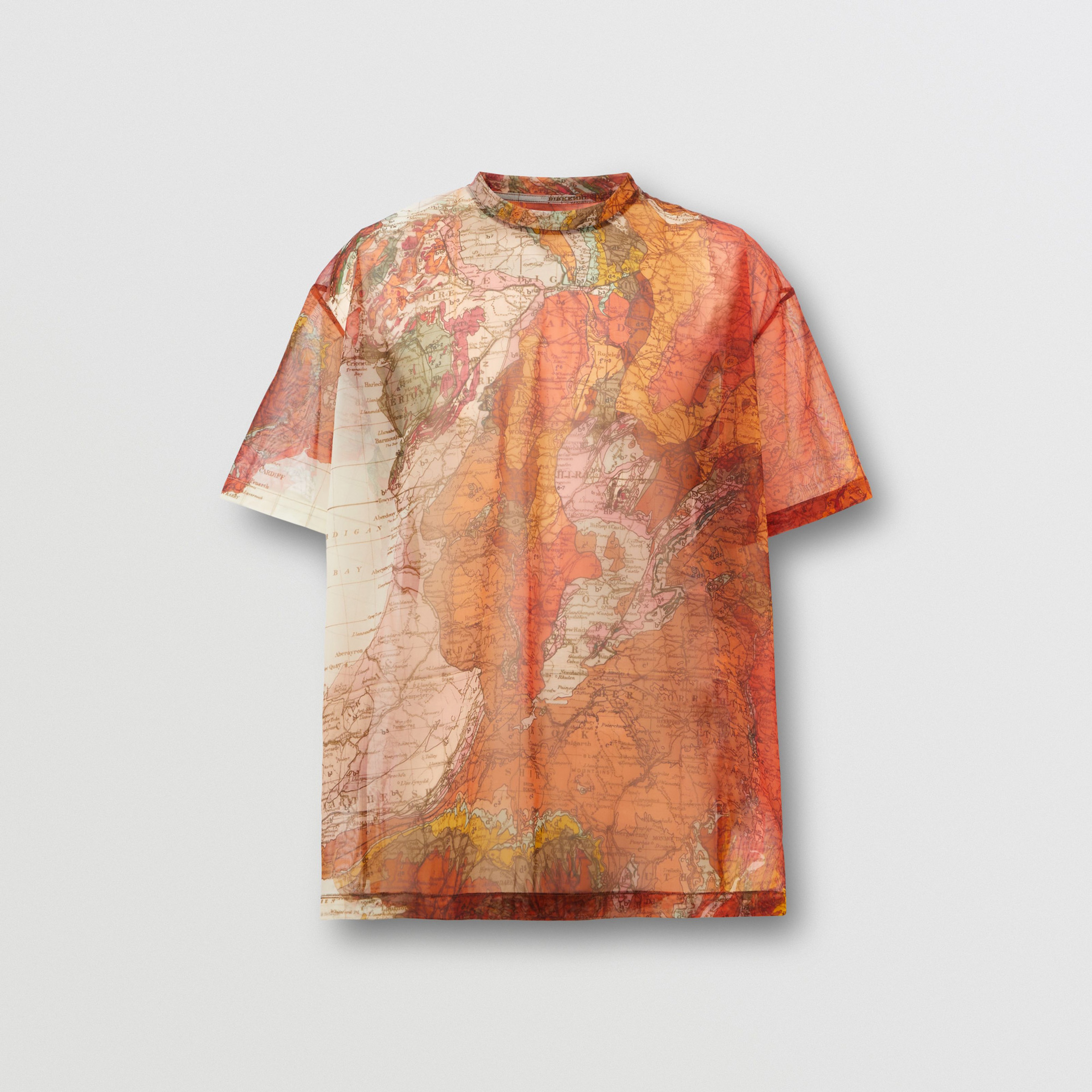 Burberry Erkek Turuncu T-Shirt