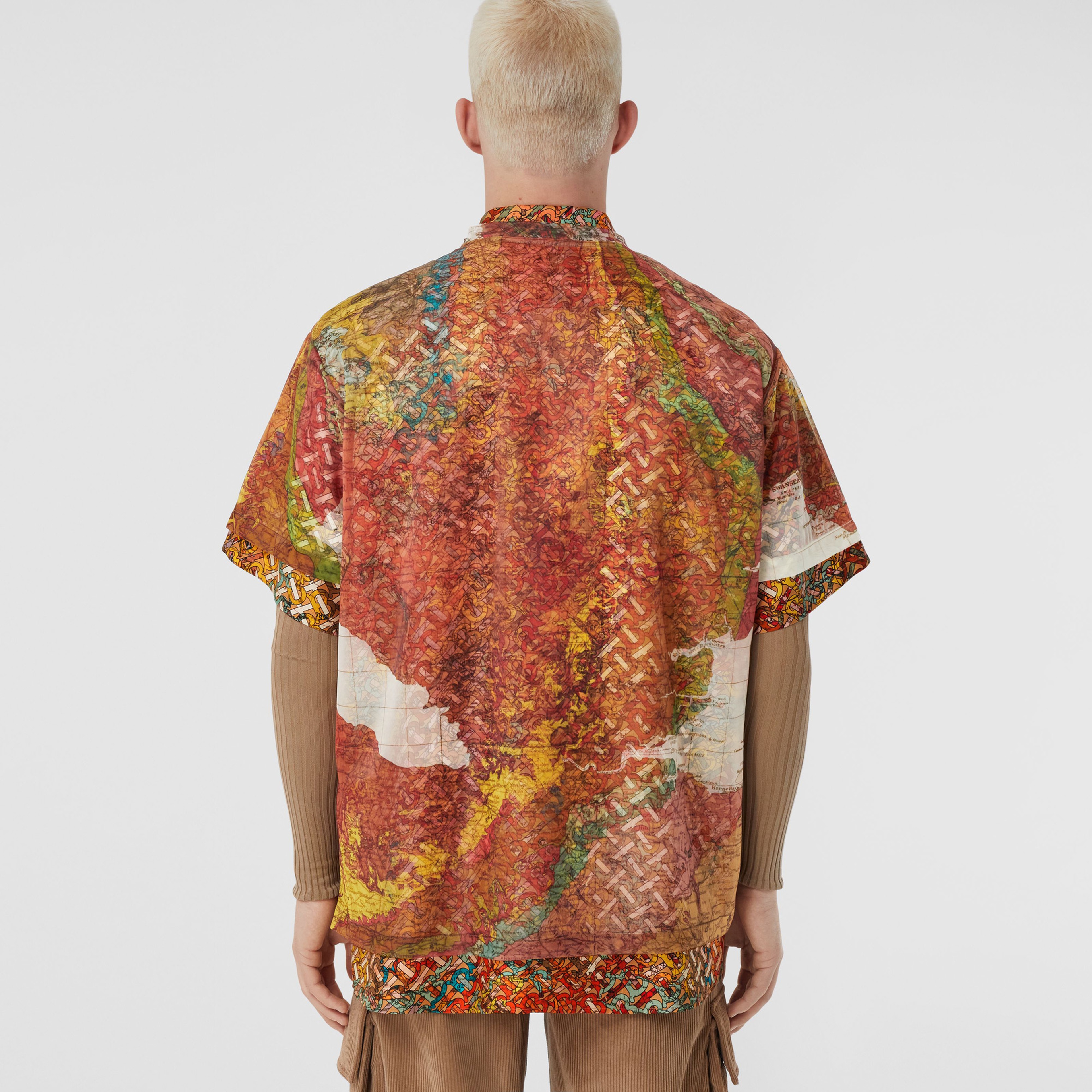 Burberry Erkek Turuncu T-Shirt