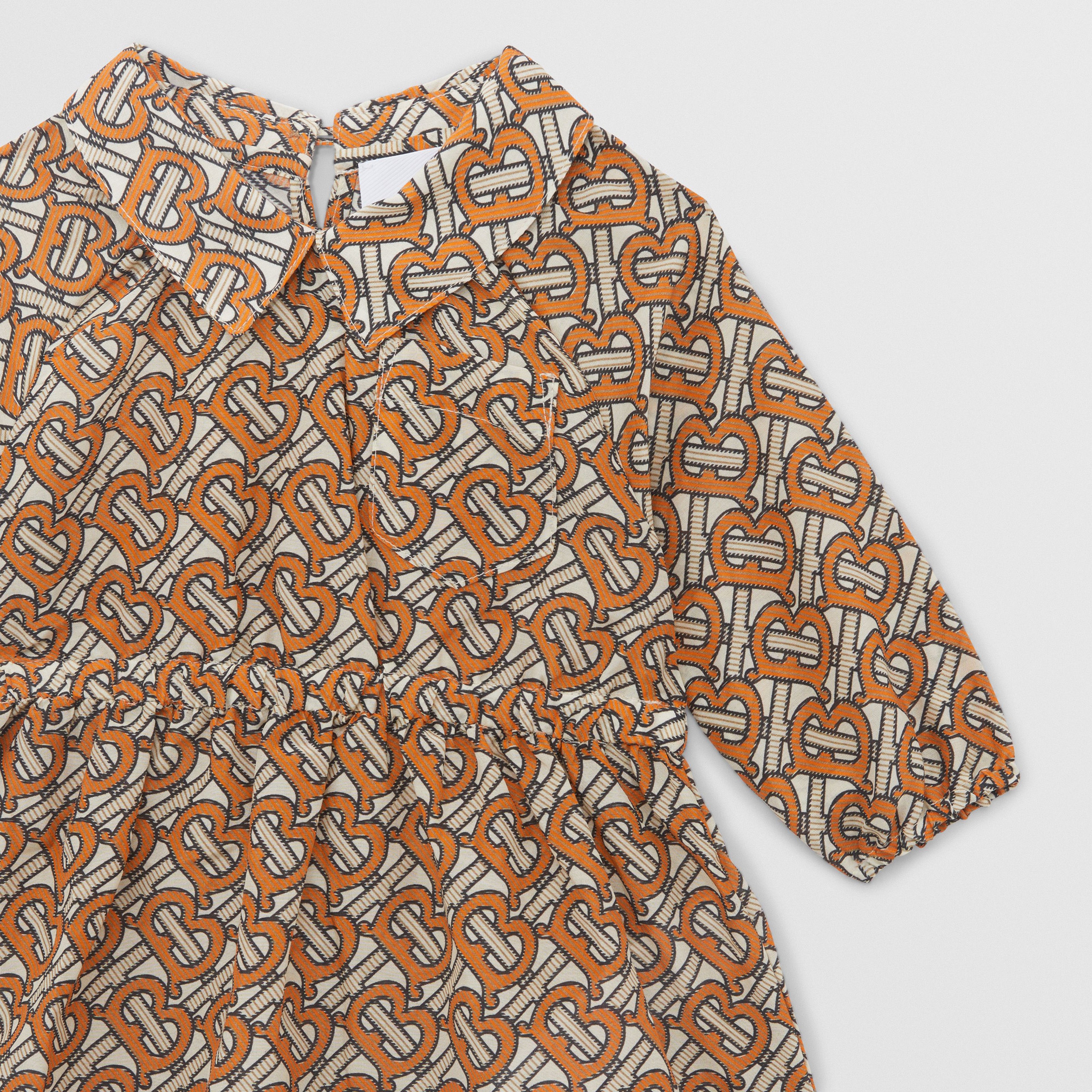 Burberry Çocuk Turuncu Elbise