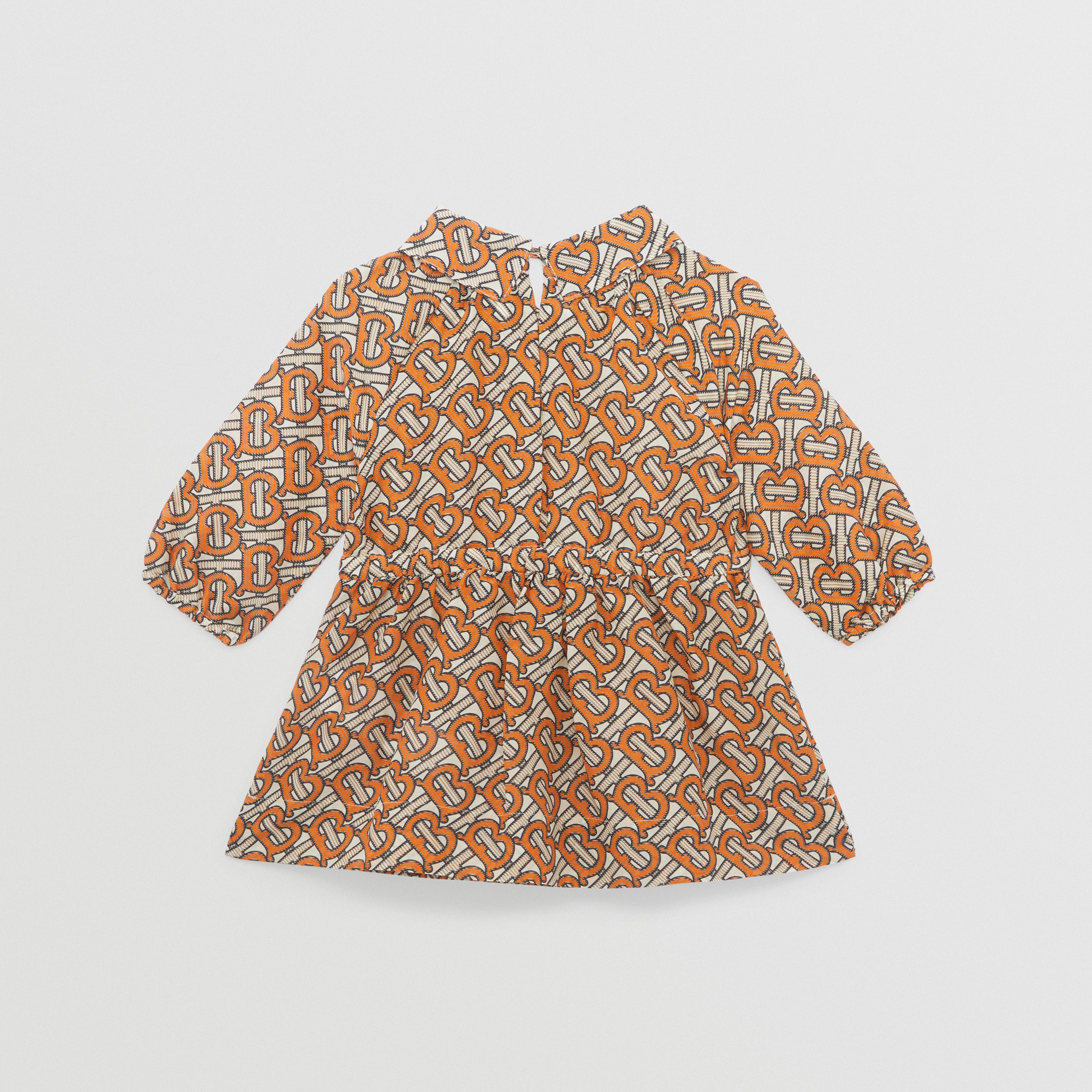 Burberry Çocuk Turuncu Elbise