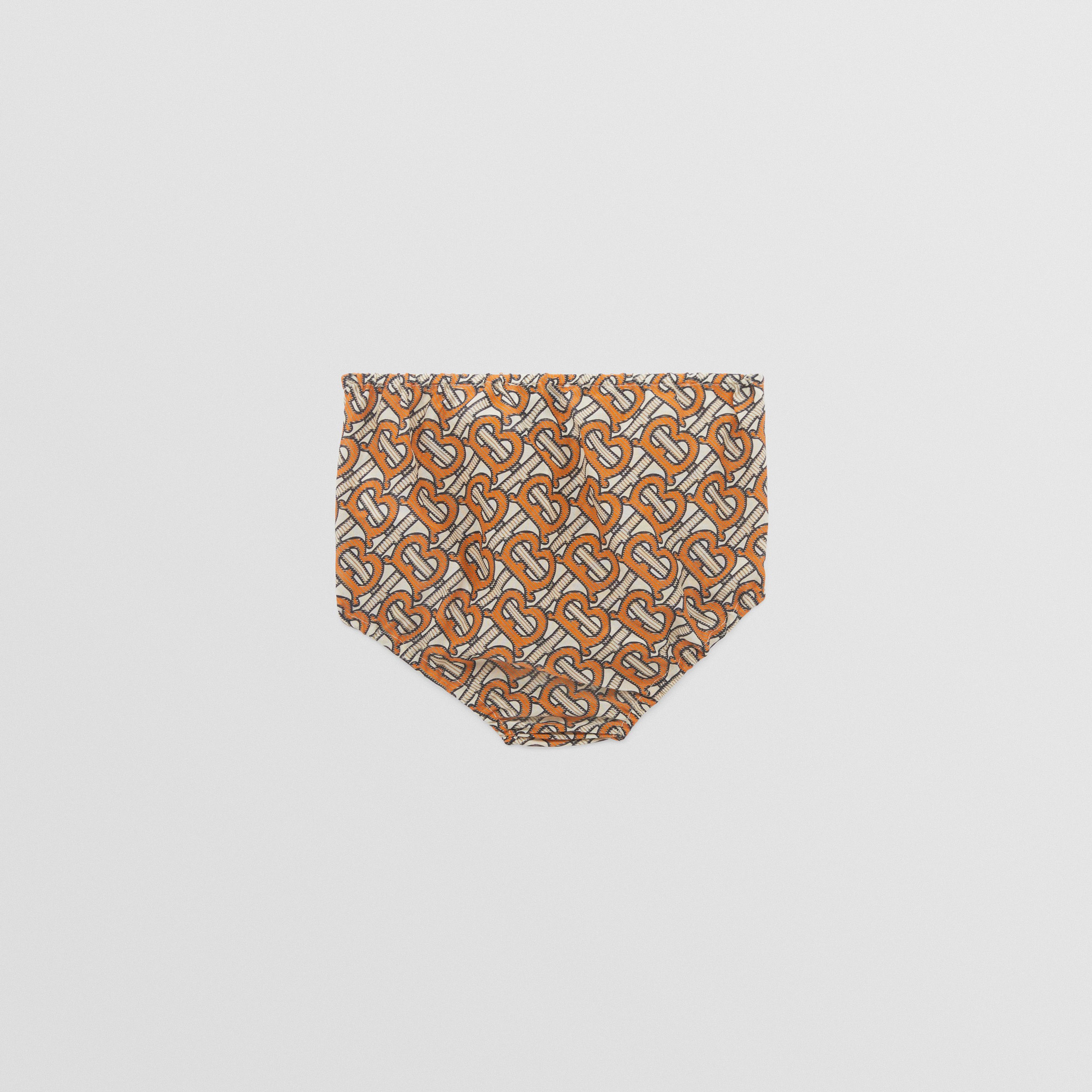 Burberry Çocuk Turuncu Elbise