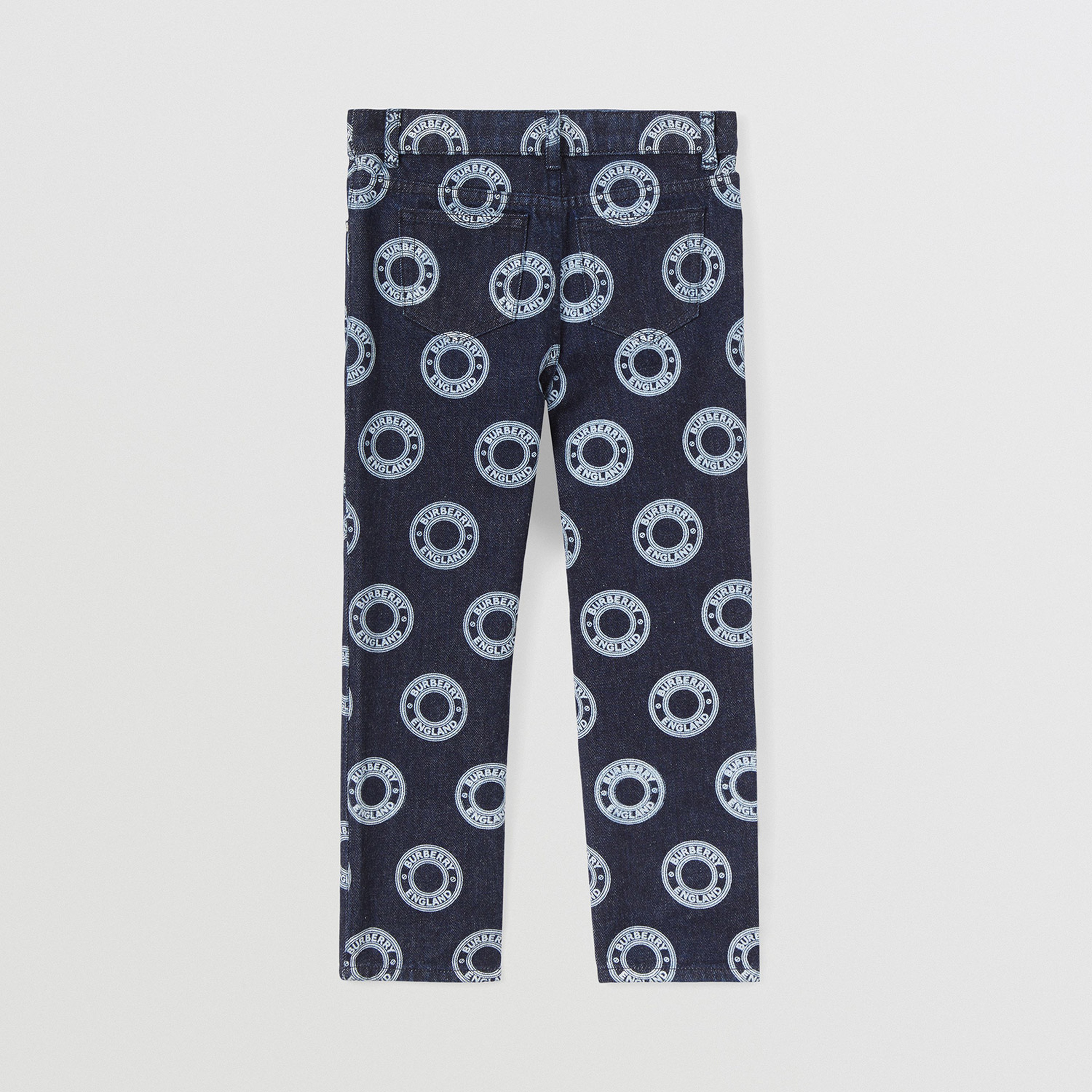 Burberry Çocuk Mavi Pantolon
