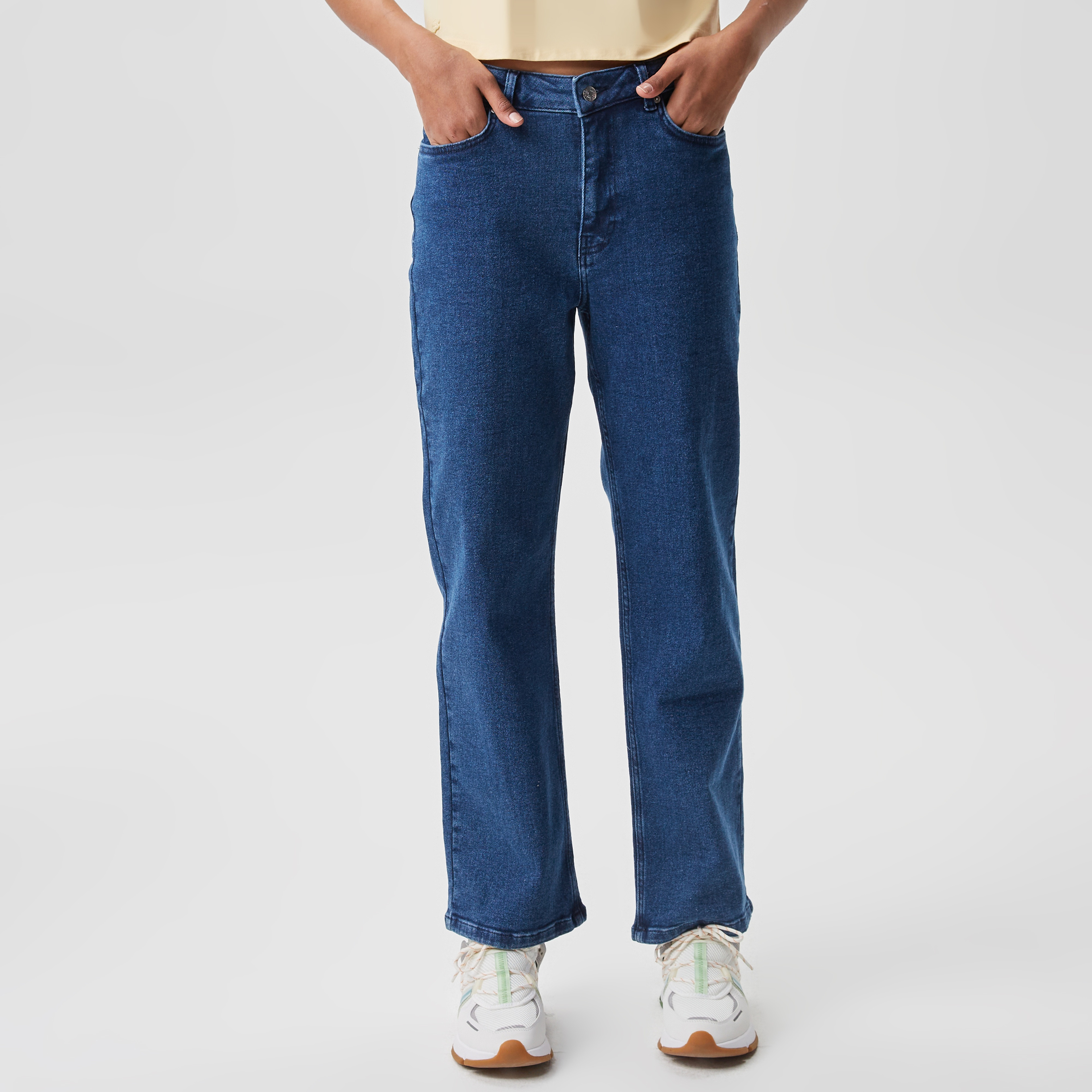 Lacoste Kadın Mavi Pantolon