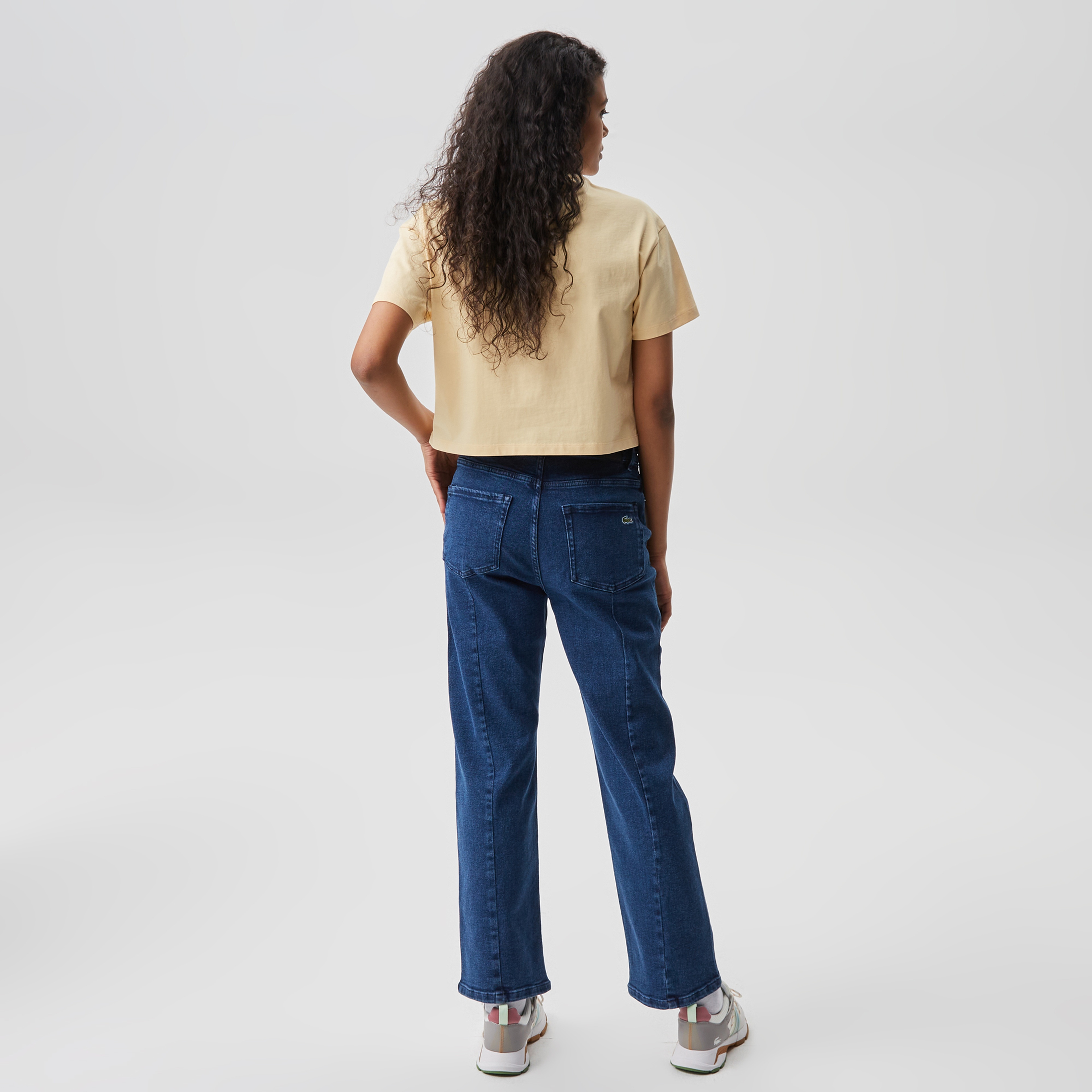 Lacoste Kadın Mavi Pantolon