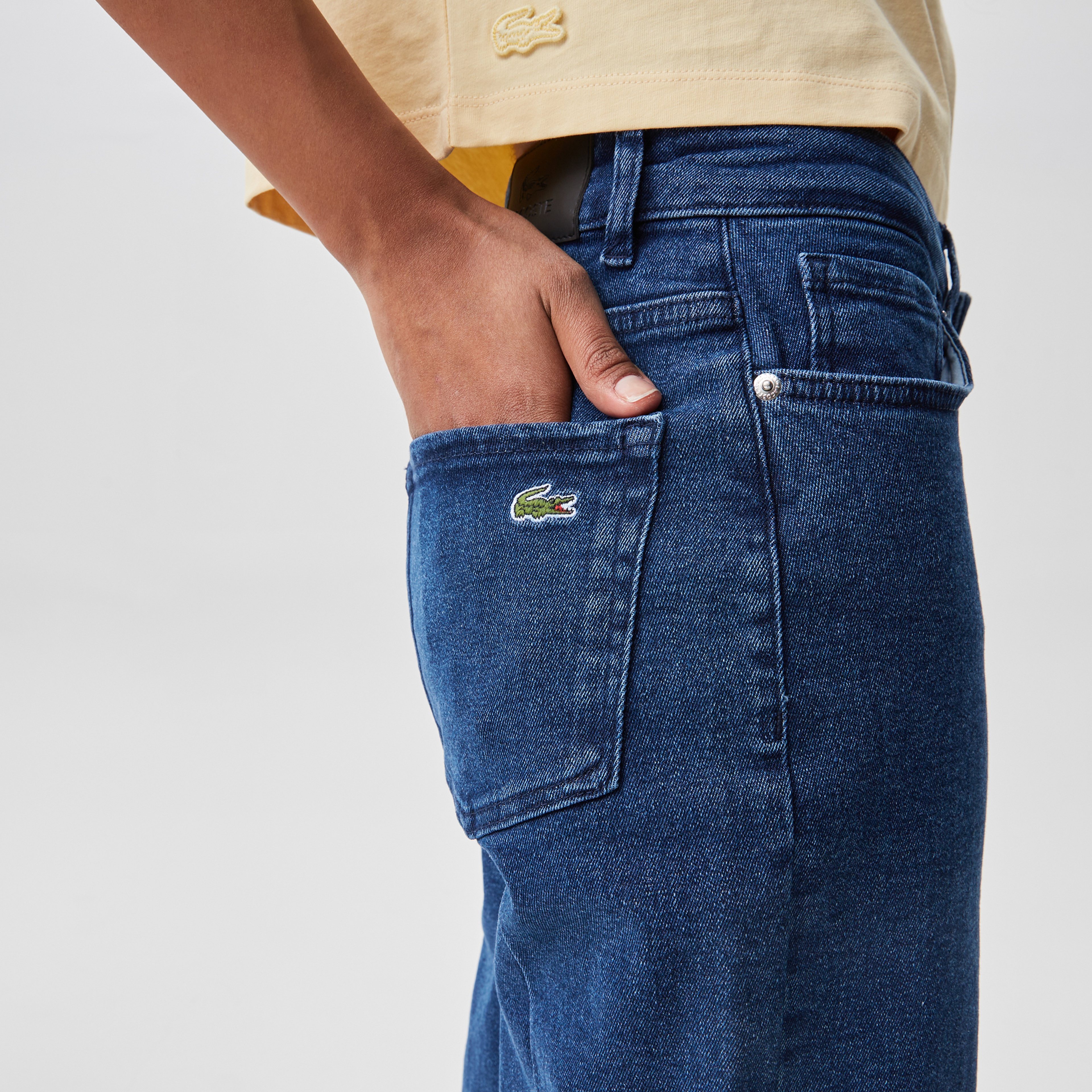Lacoste Kadın Mavi Pantolon