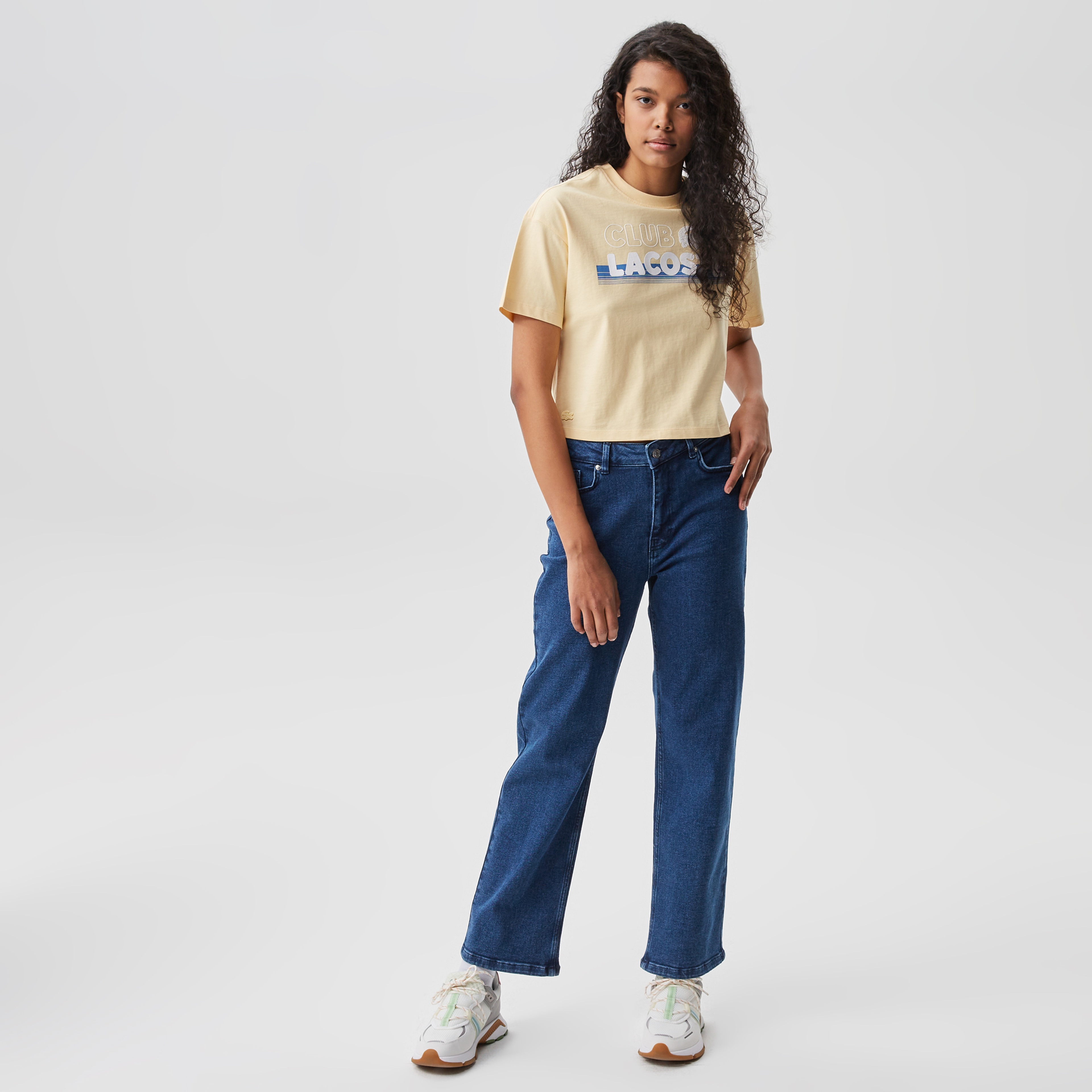 Lacoste Kadın Mavi Pantolon