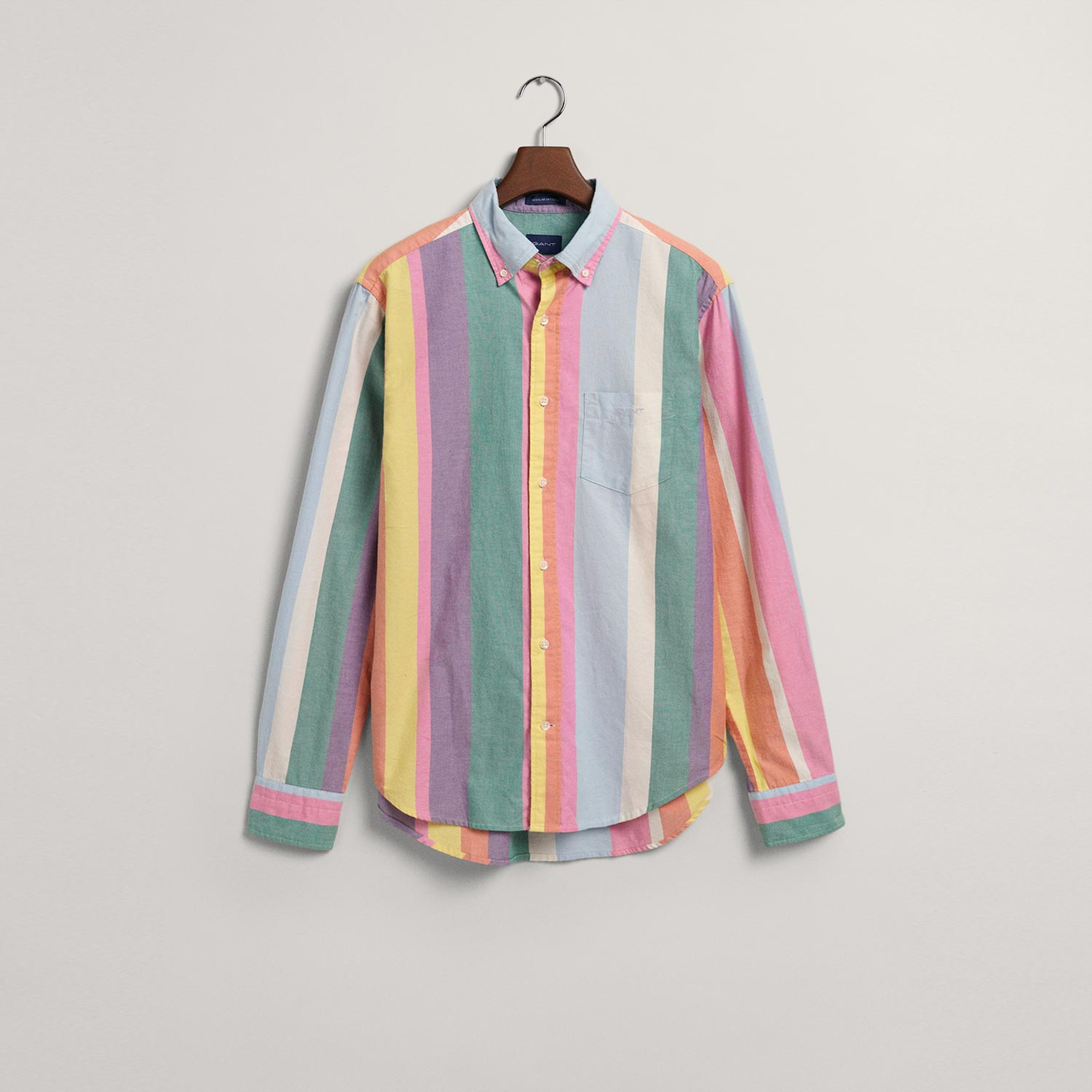 GANT Erkek Renkli Regular Fit Çizgili Gömlek