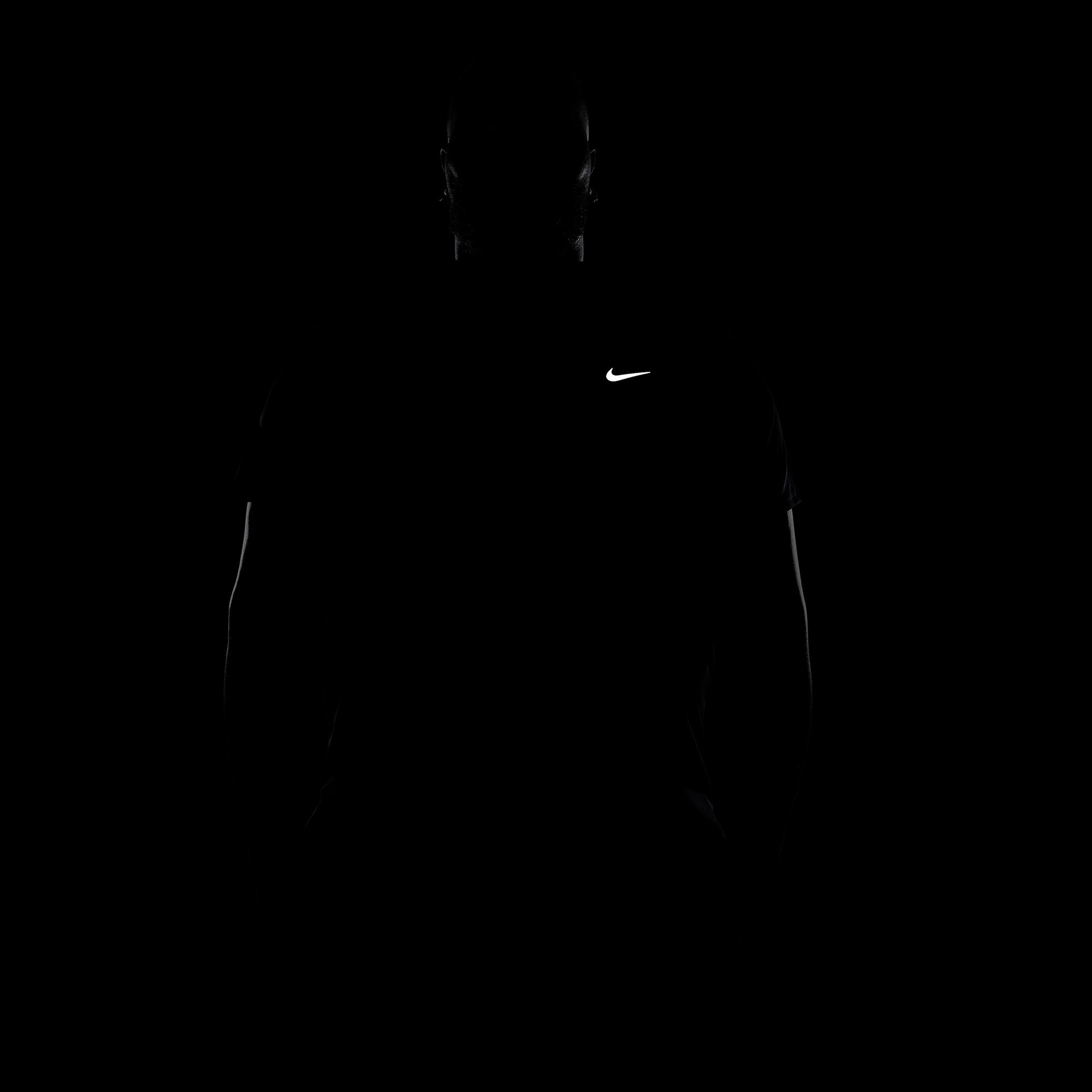 Nike Dri-Fit Miler Erkek Siyah T-Shirt