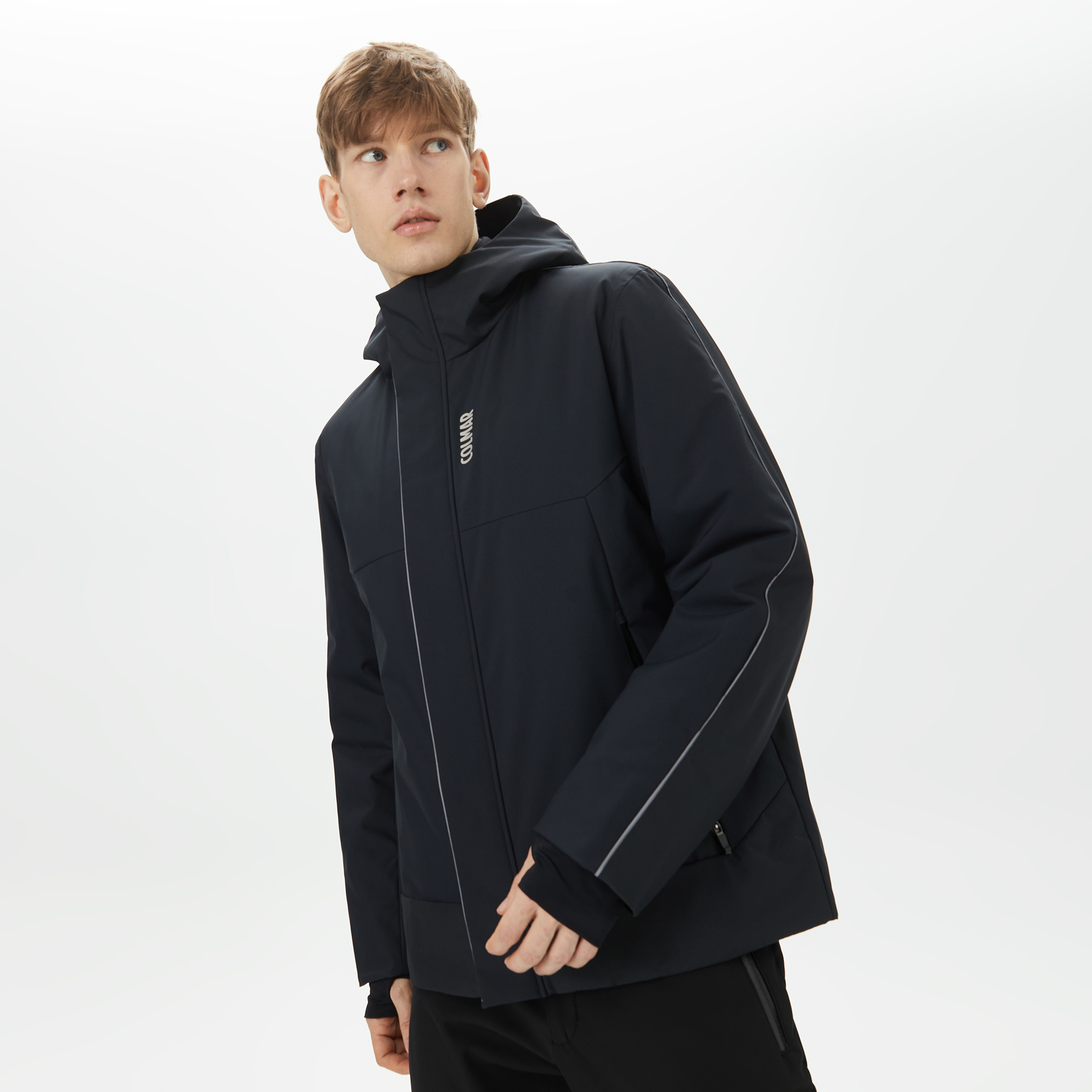 Colmar Sapporo-Rec Erkek Siyah Kayak Montu