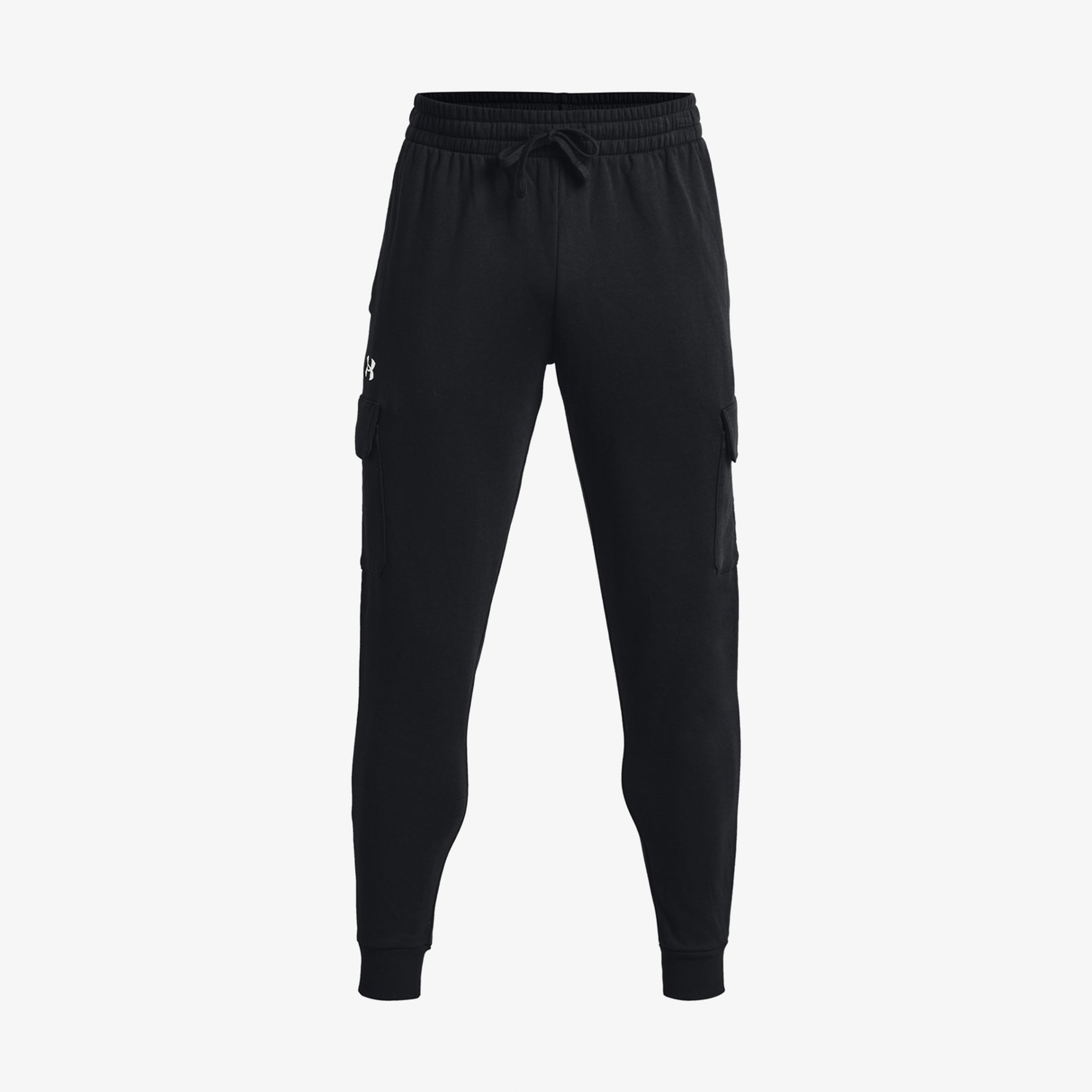 Under Armour Rival Fleece Cargo Jogger Erkek Siyah Günlük Eşofman Altı