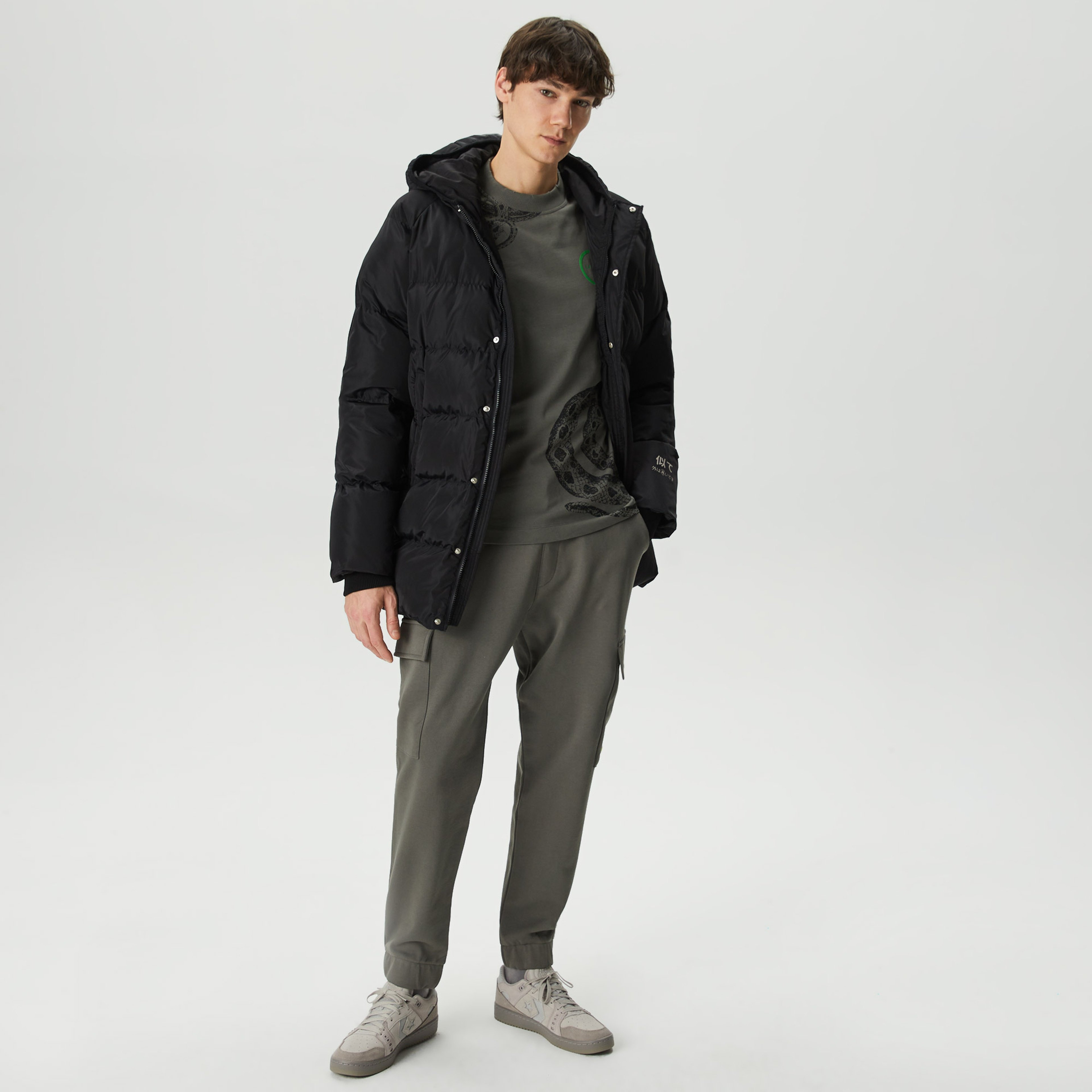 UNITED4 Erkek Siyah Mont