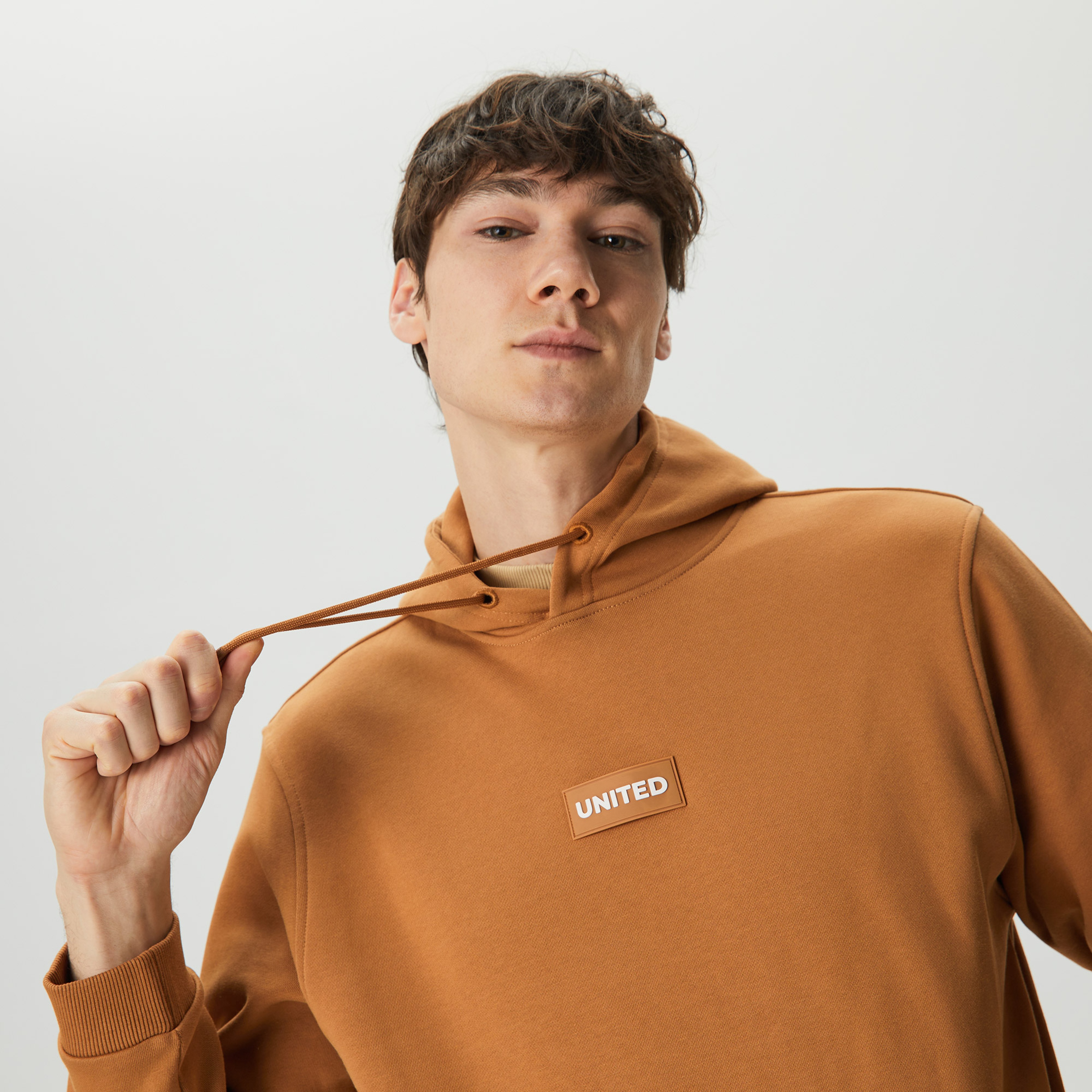 UNITED4 Erkek Kahverengi Sweatshirt