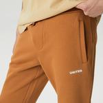 UNITED4 Erkek Kahverengi Eşofman Altı