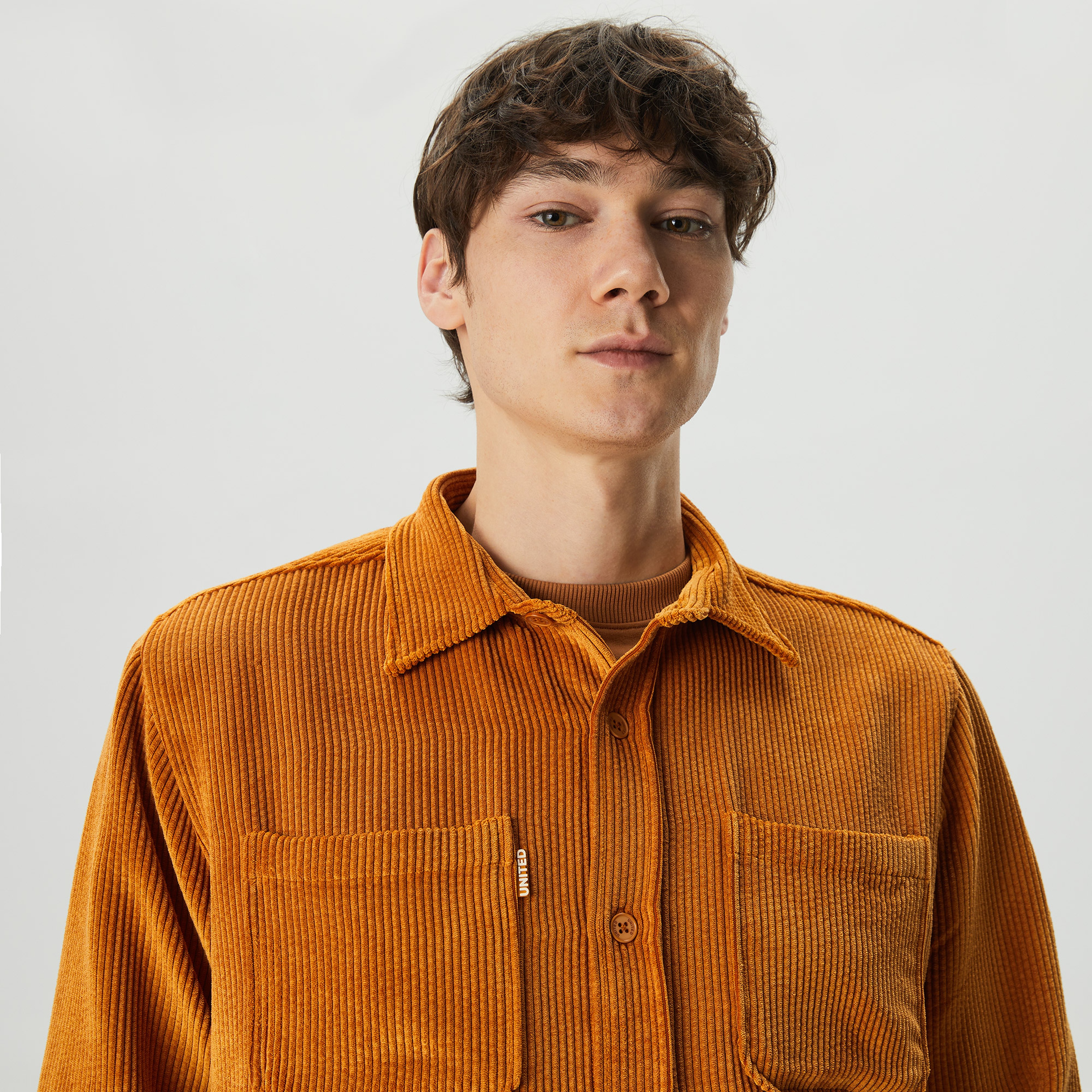 UNITED4 Erkek Sarı Gömlek