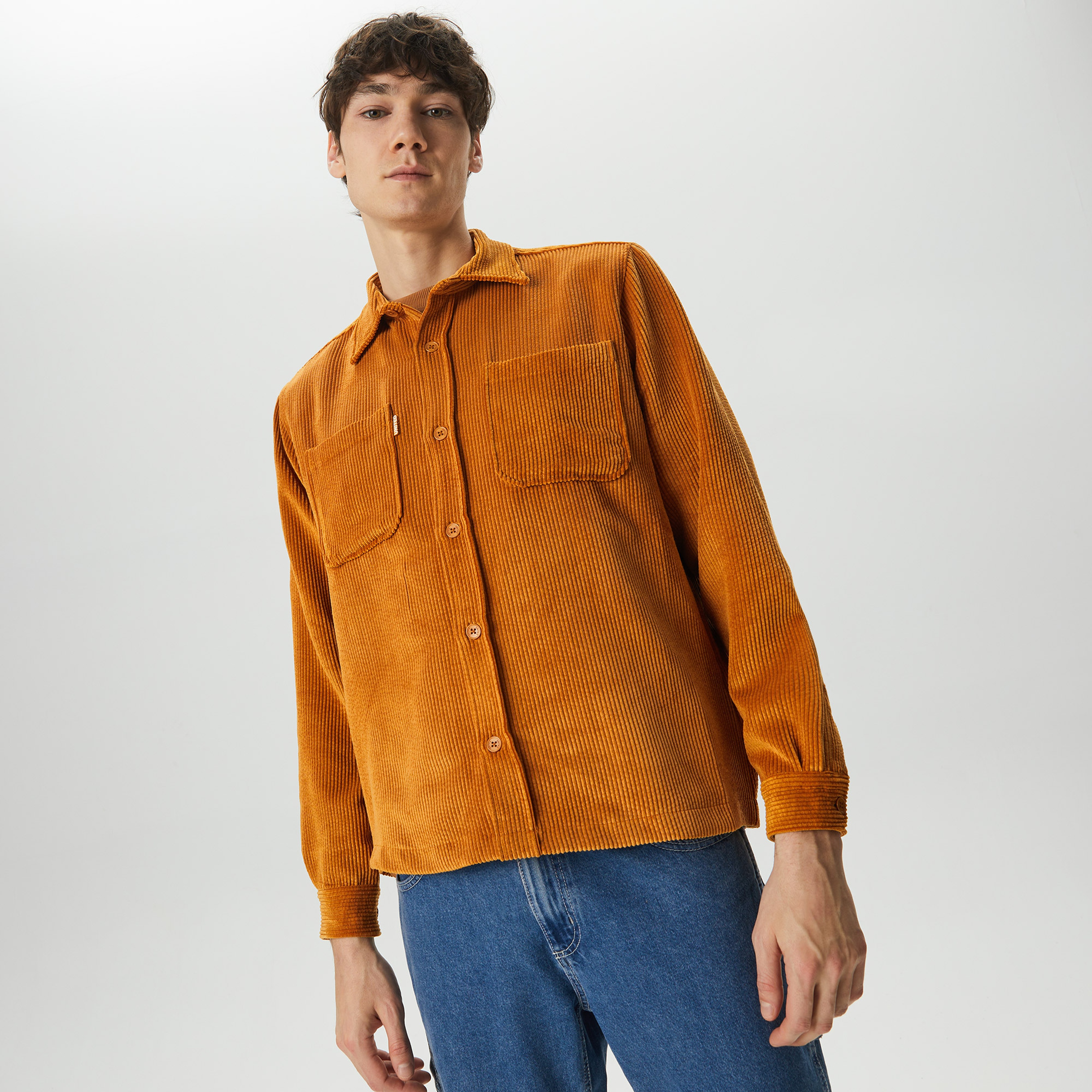 UNITED4 Erkek Sarı Gömlek