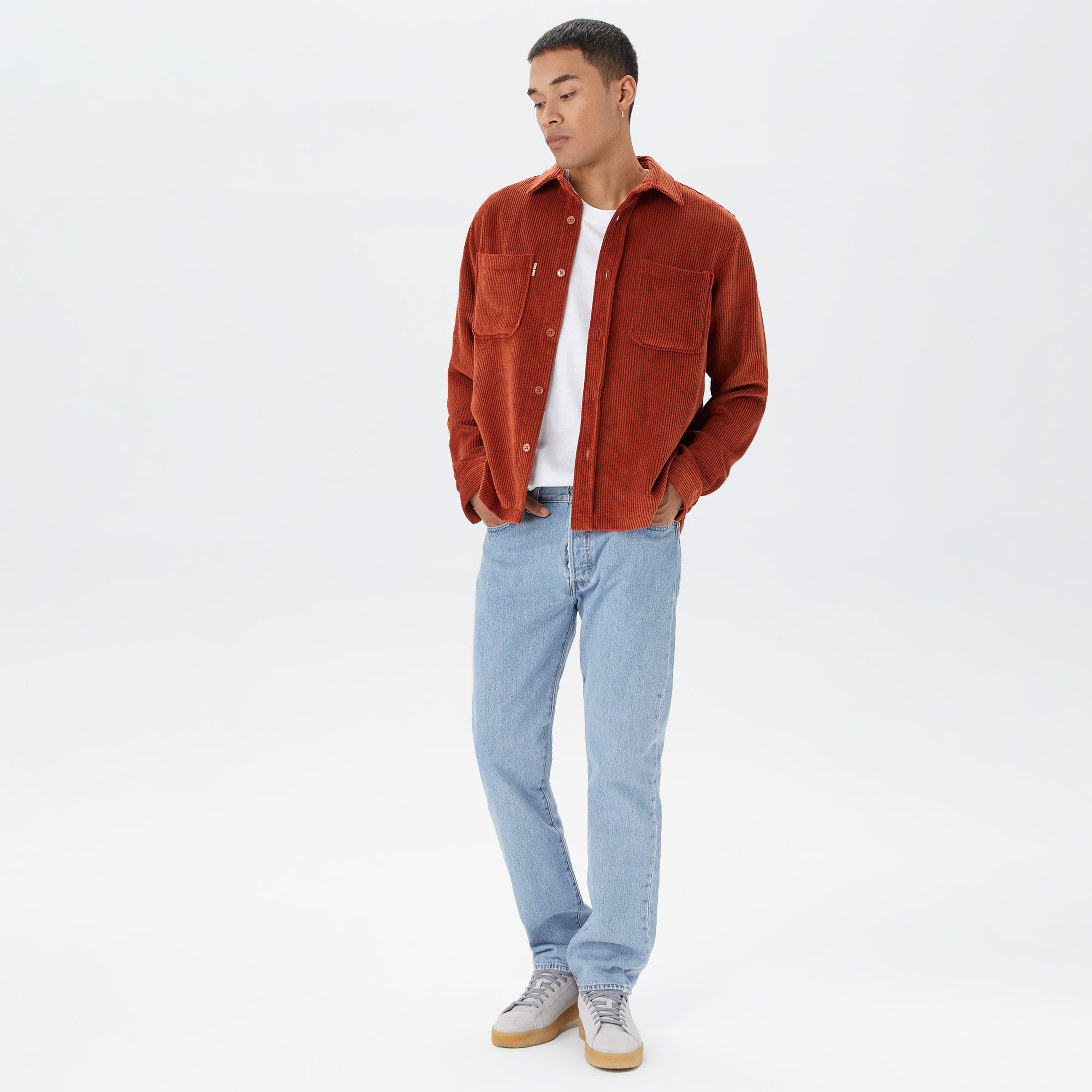 UNITED4 Erkek Kiremit Gömlek