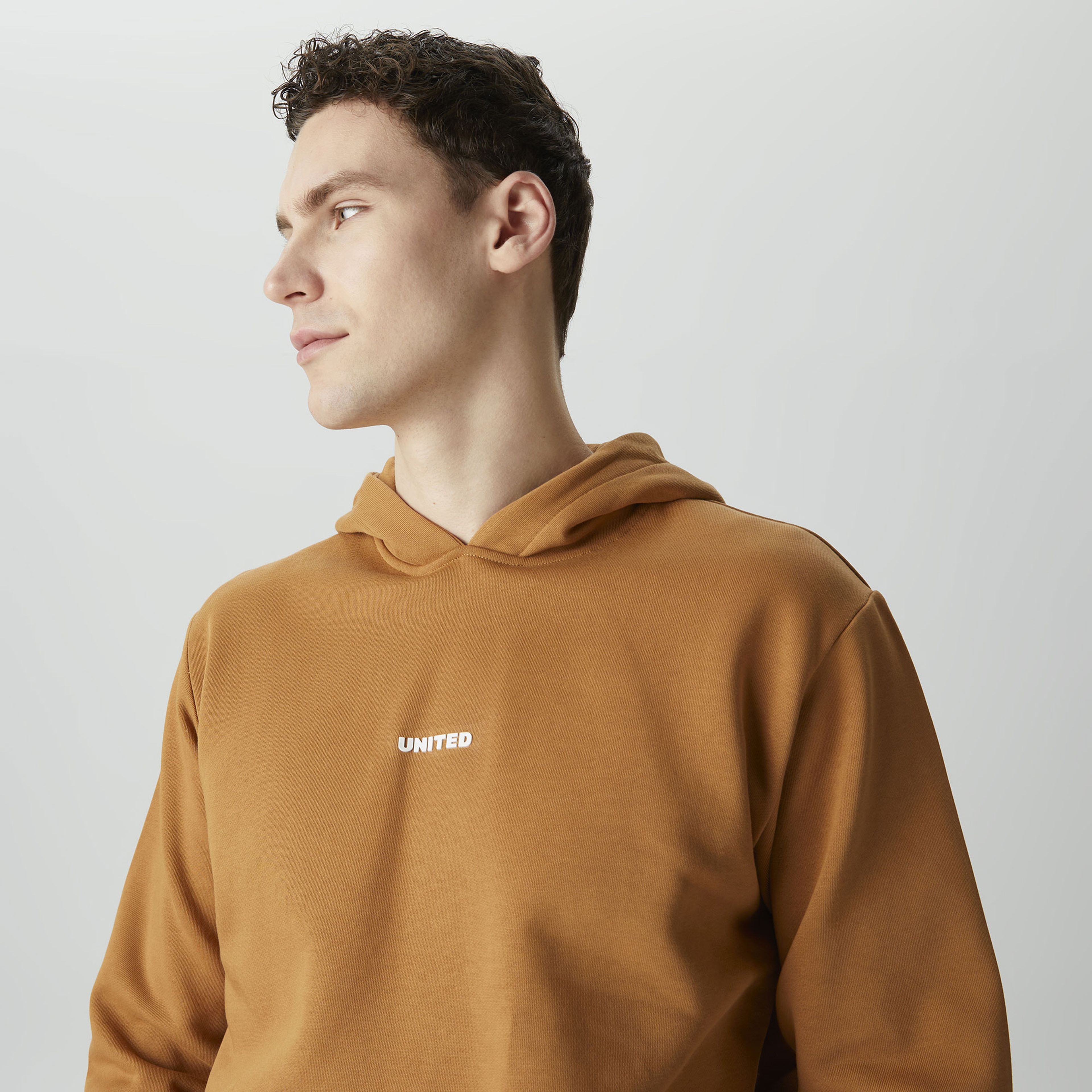 UNITED4 Erkek Kahverengi Sweatshirt
