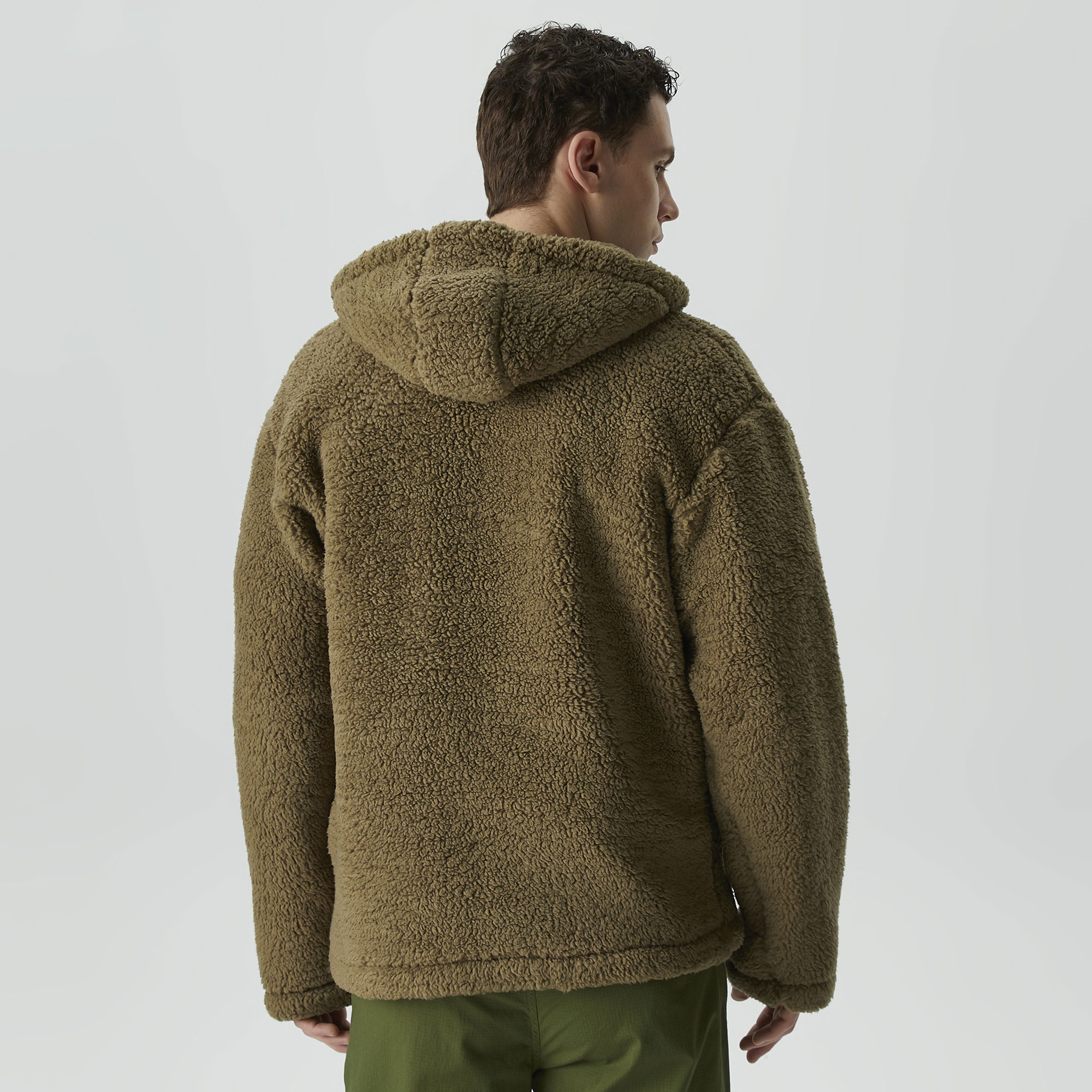 UNITED4 Classic Erkek Haki Hoodie