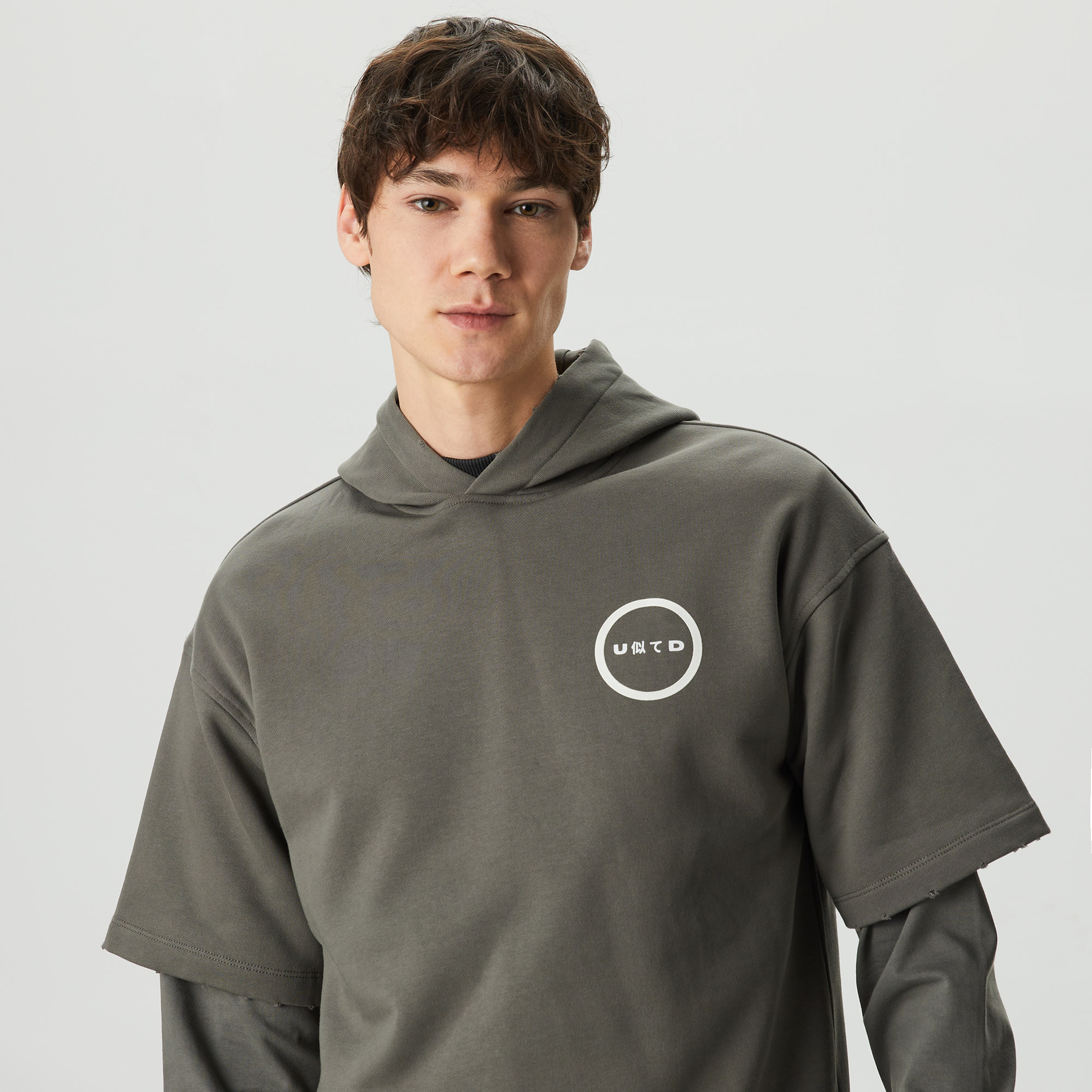 UNITED4 Erkek Gri Sweatshirt