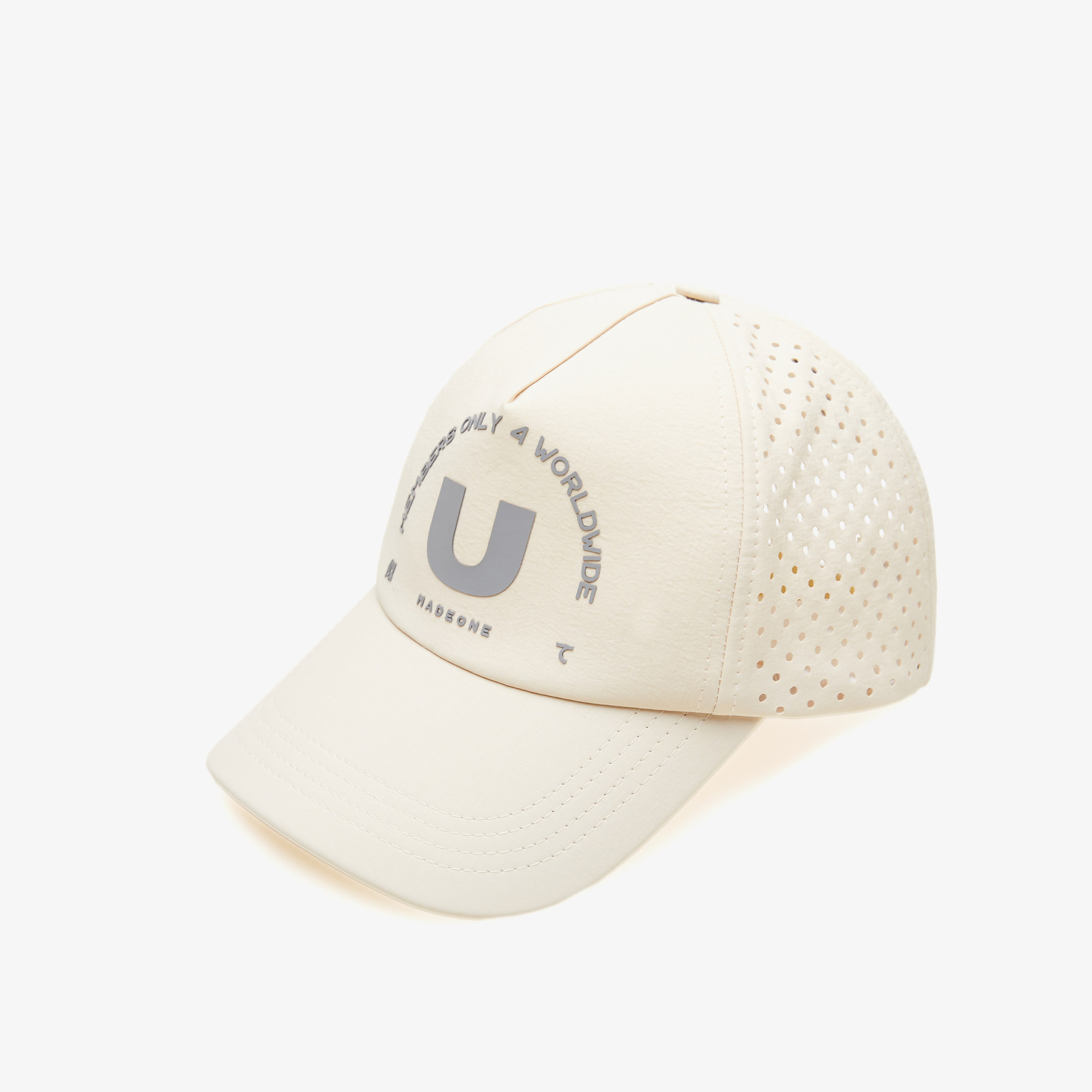 UNITED4 Unisex Krem Şapka