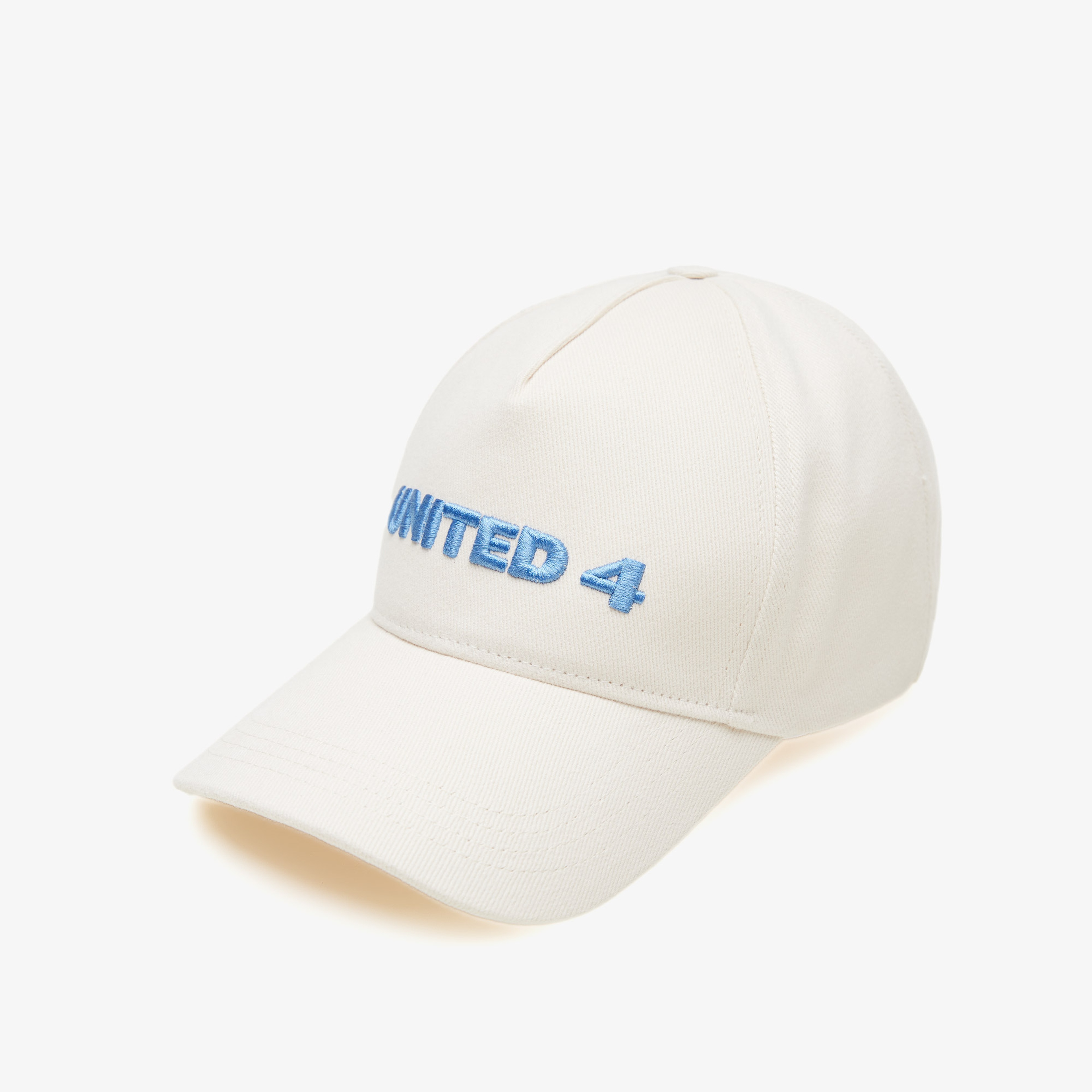 UNITED4 Unisex Krem Şapka