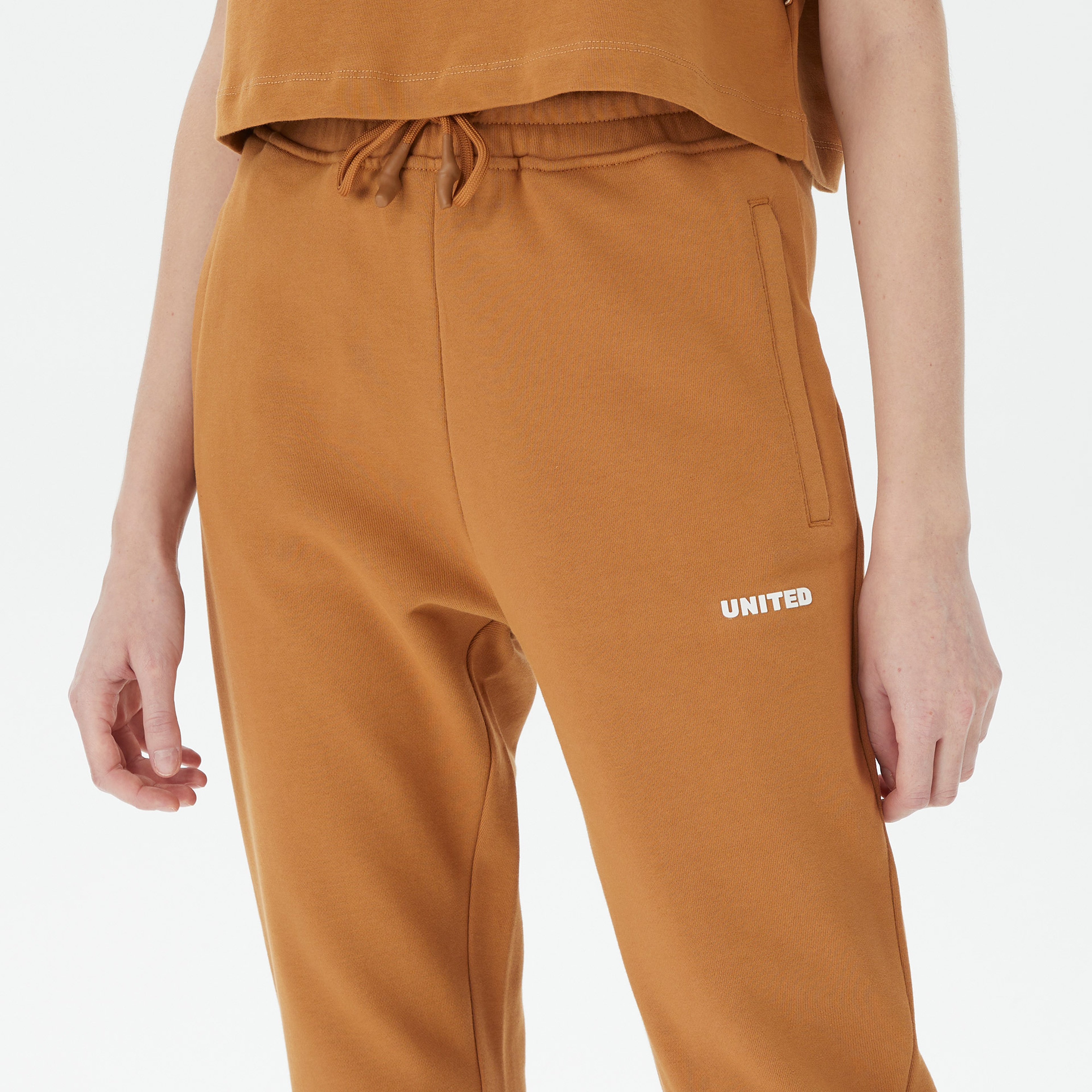 UNITED4 Kadın Kahverengi Eşofman Altı