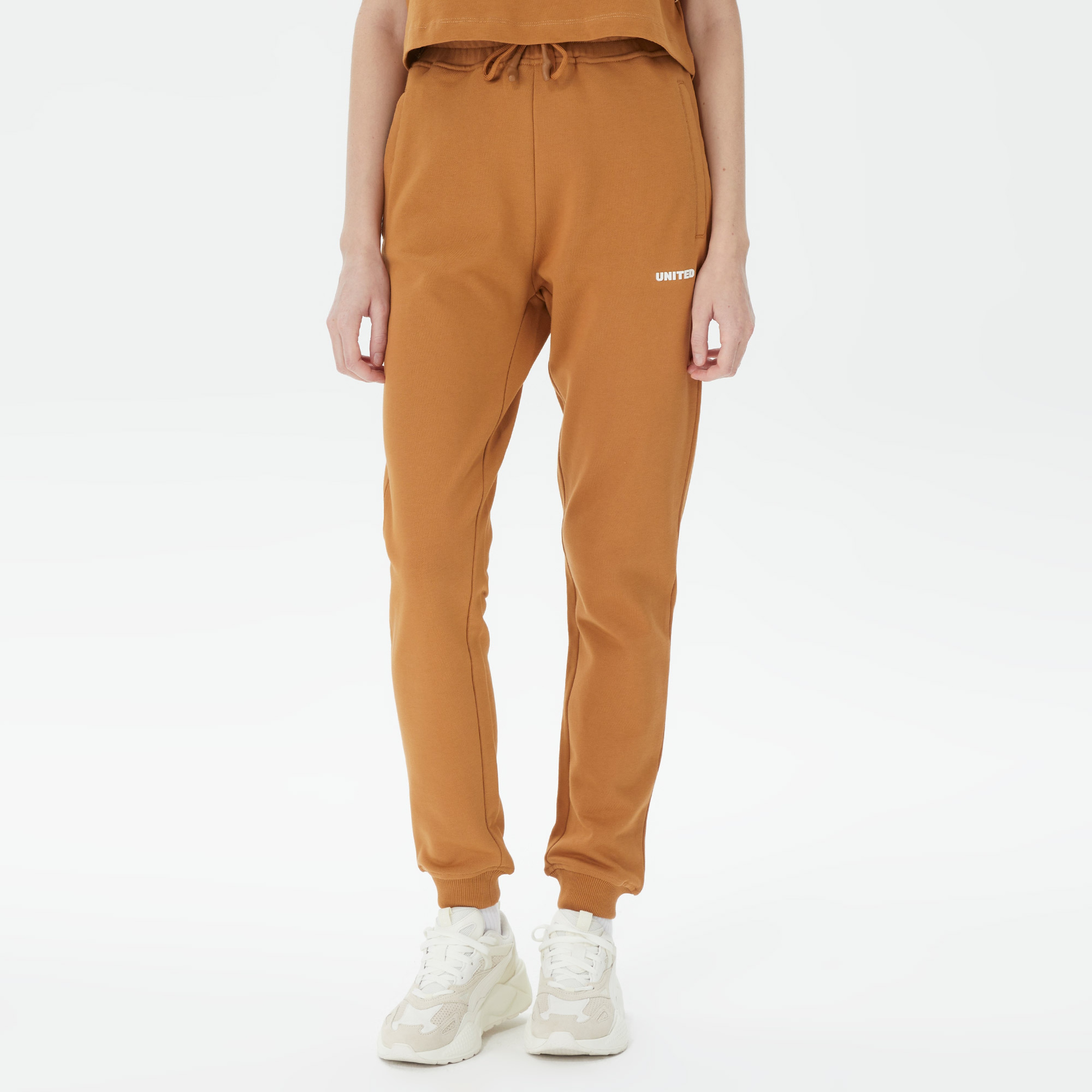 UNITED4 Kadın Kahverengi Eşofman Altı