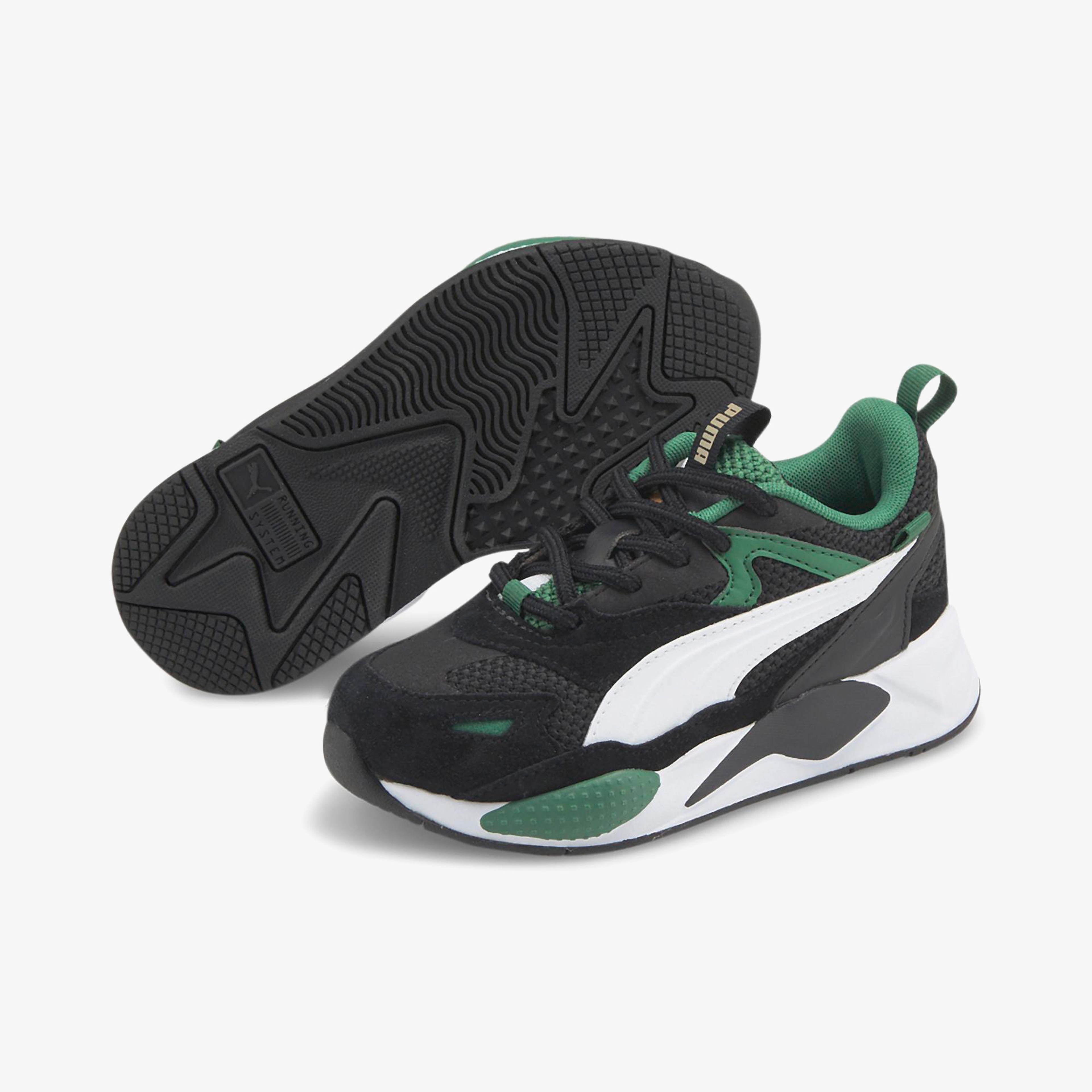 Puma RS-X Efekt Archive Remastered PS Çocuk Siyah Spor Ayakkabı
