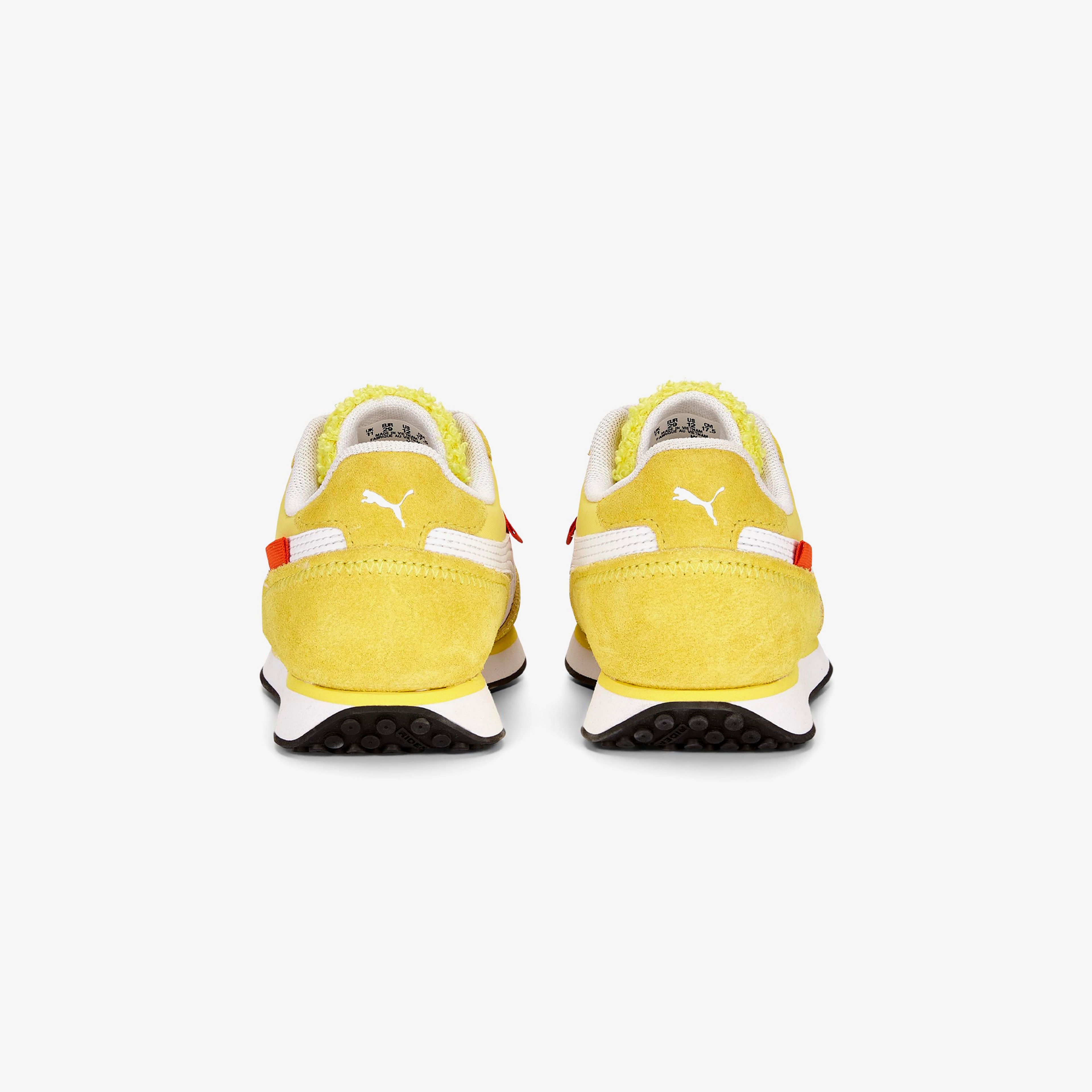 Puma Future Rider Spongebob PS Çocuk Sarı Spor Ayakkabı
